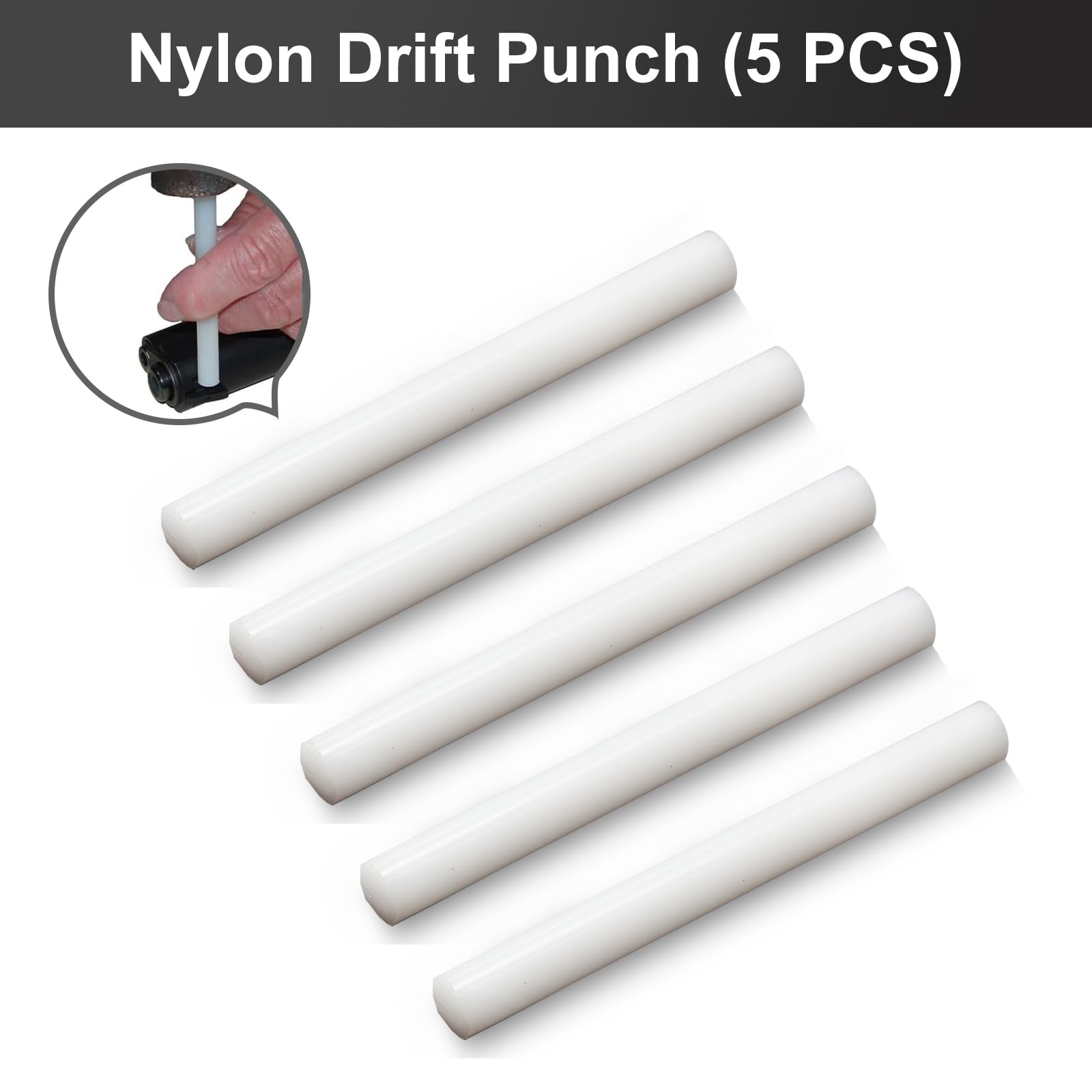 Glock Punch Tool Kit - Nylon Drift Punches -4 Glock Punch Tool Kit - Nylon Drift Punches -4