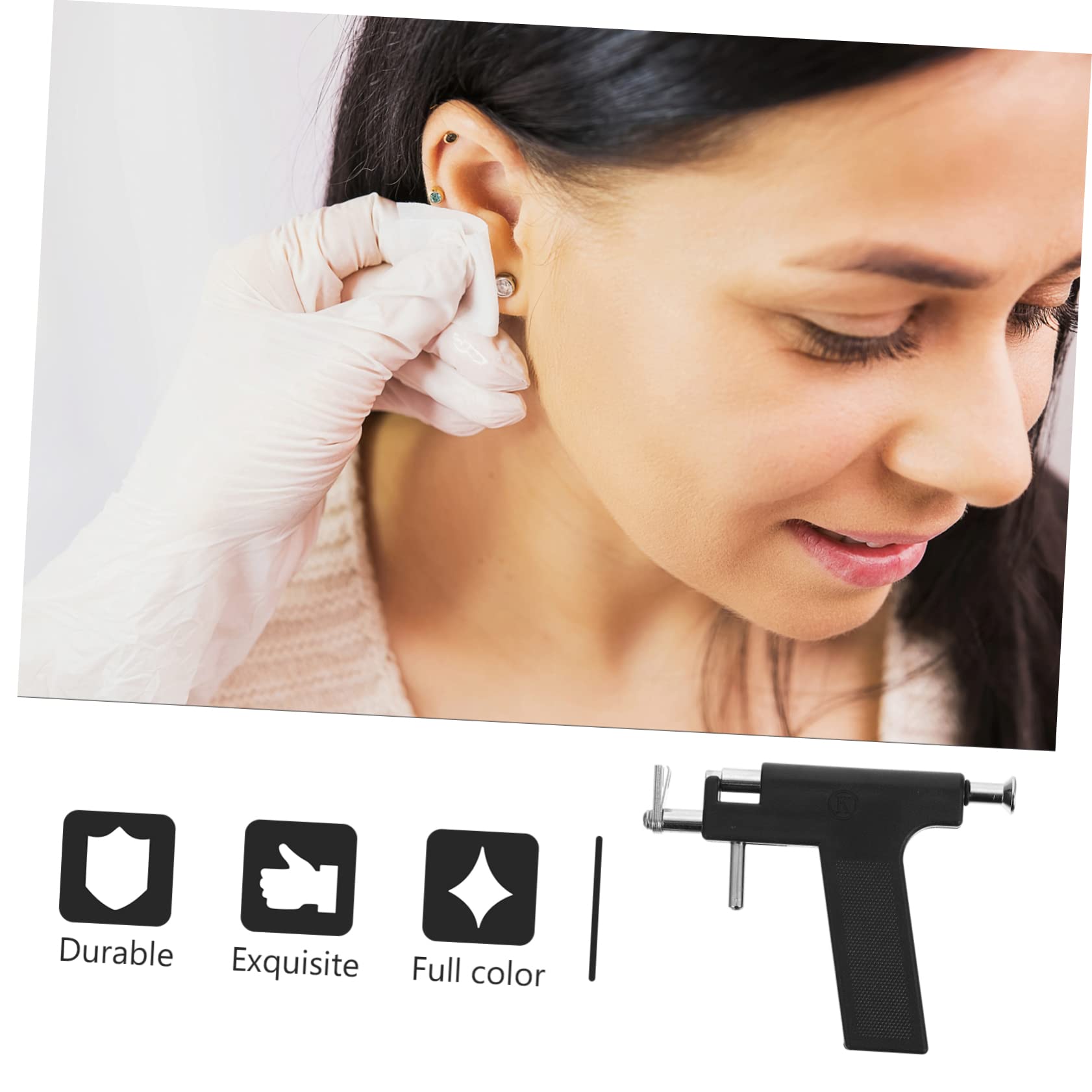 OUNONA 1Set Ear Kit Tool with Ear Studs for Professional Home Use Compact Design for for Ear Navel