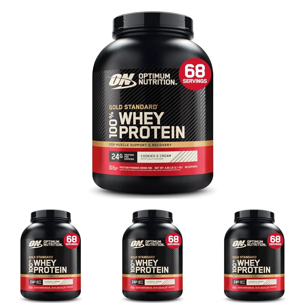 Optimum Nutrition Gold Standard Whey Protein Powder, Vanilla Ice Cream, 2LB — Amazon image 12