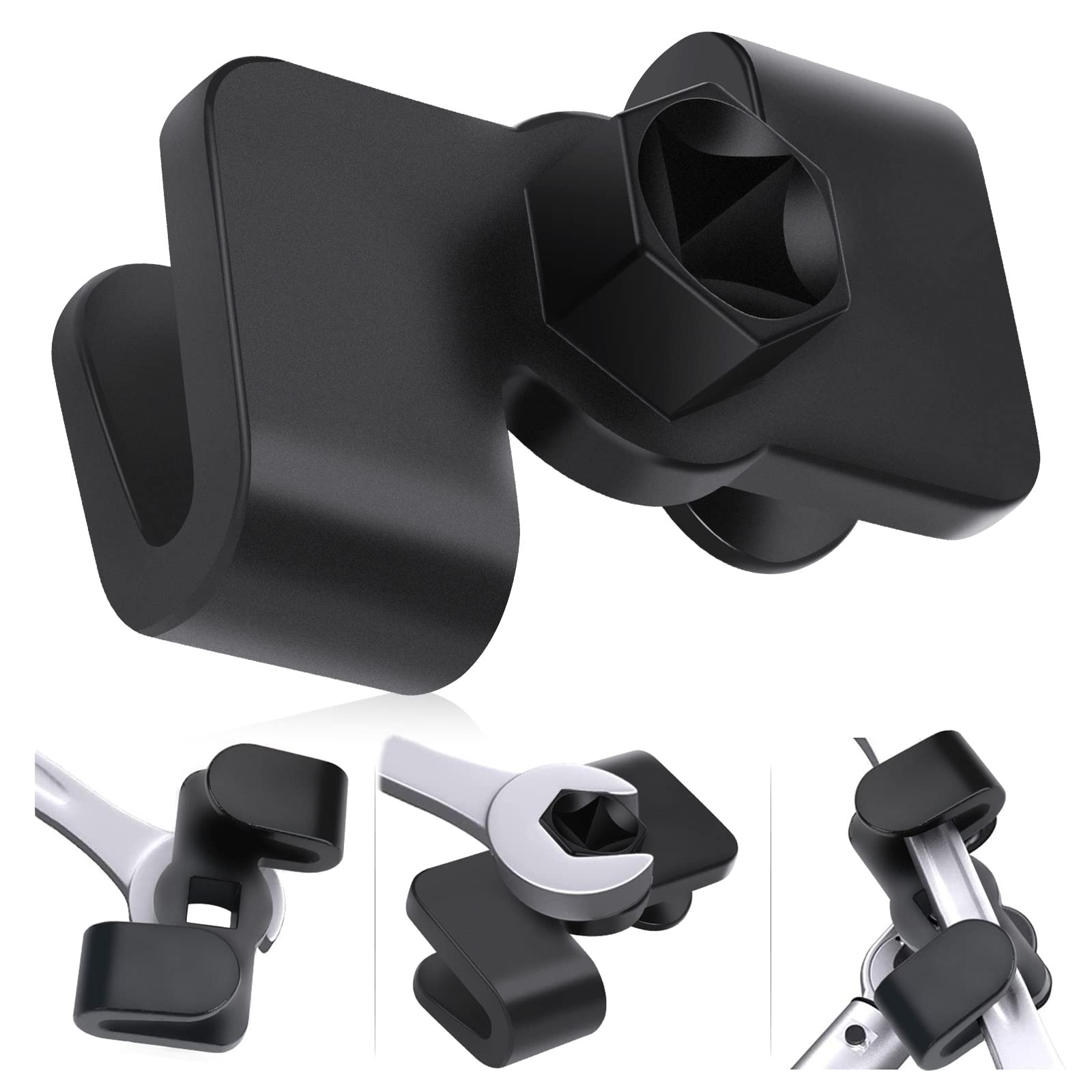 Universal Wrench Extender Tool, Extension Wrench for 1/2 Inch Drive Breaker Bars/21 mm Hex Drive, Wrench Extender Adaptor for Cheater Bar, Extend Wrenches to Leverage Over Stubborn Nuts and Bolts