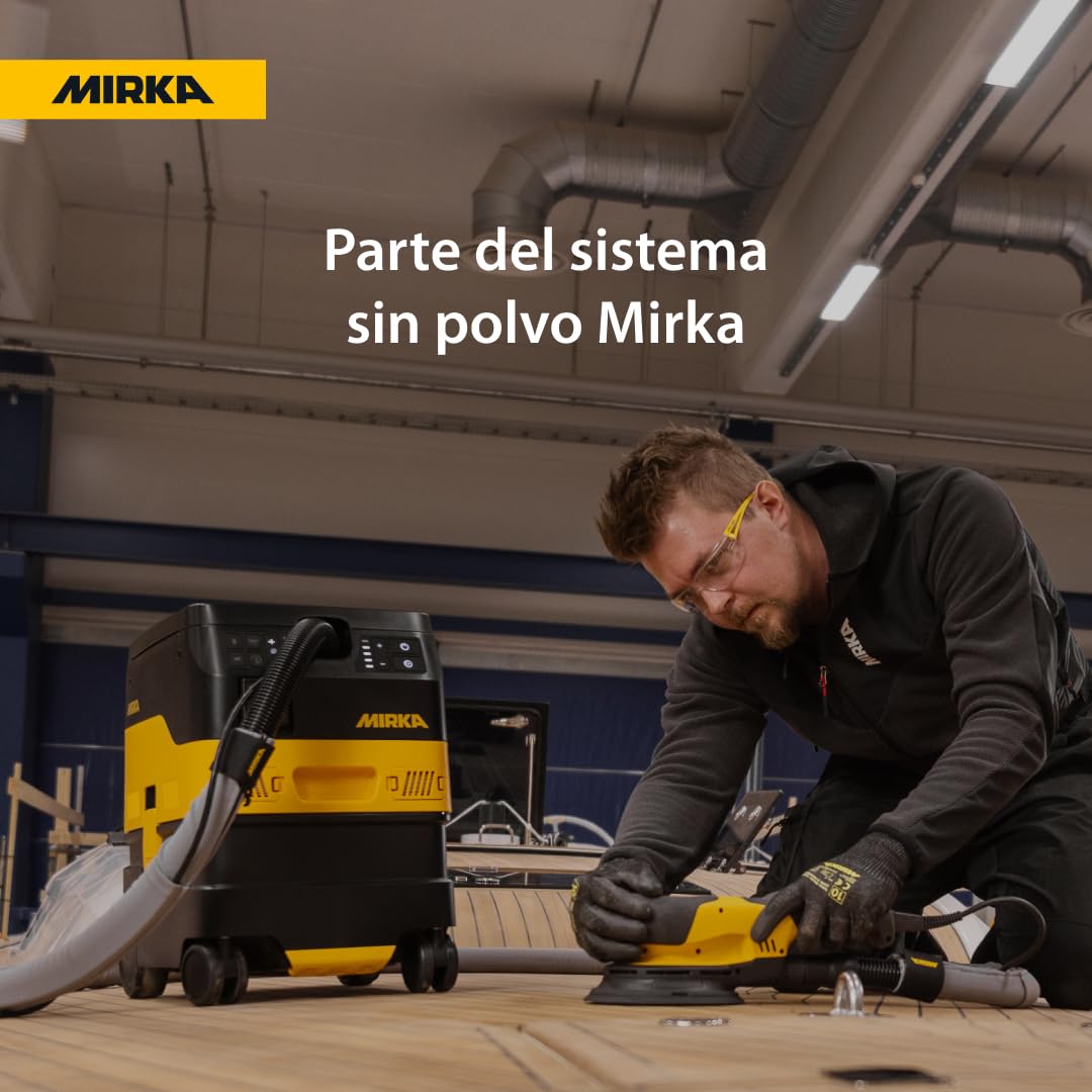 Mirka DEXOS 1217 M Odkurzacz Przemysłowy Klasa M 17l Automatyczne Czyszczenie Filtra