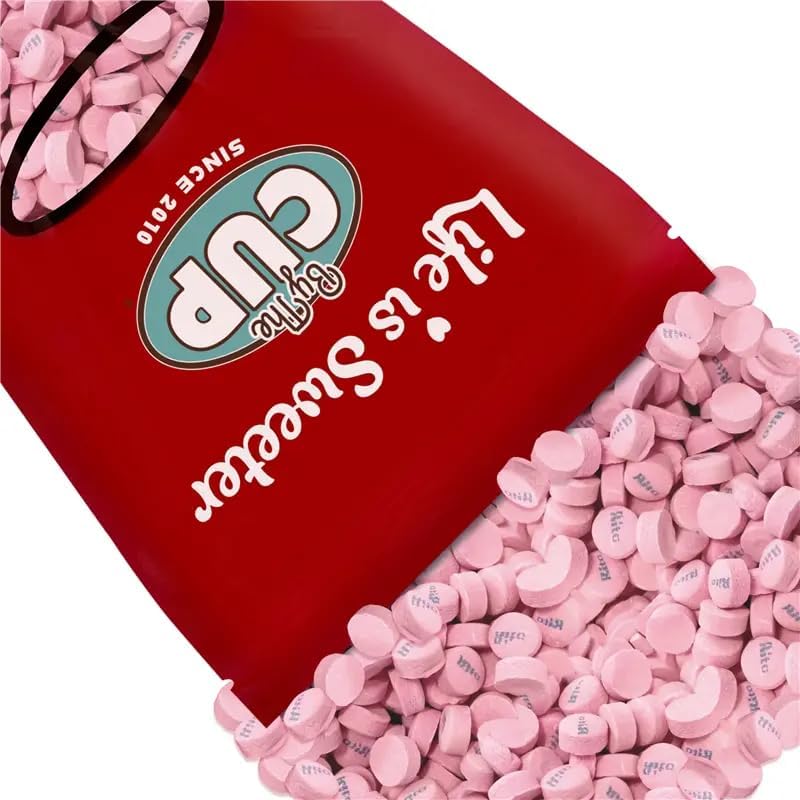 Pink Wintergreen Canada Mints, 2.62 Pound Bag