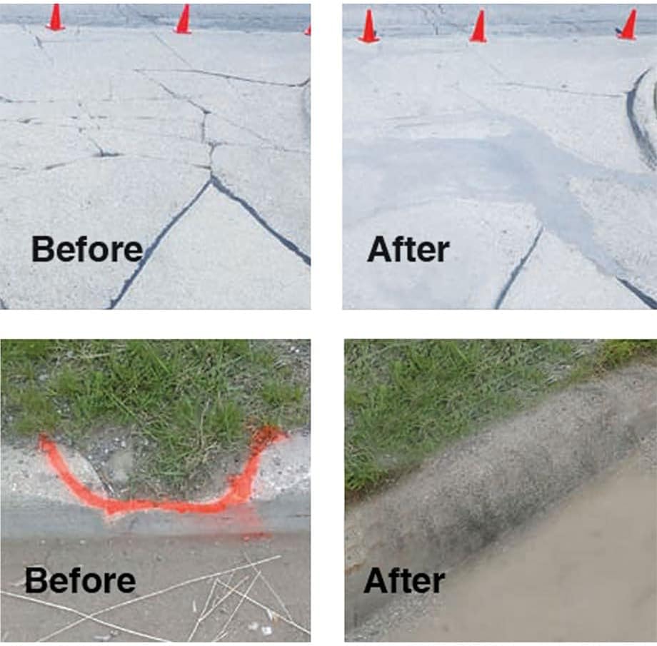 Performance PavePatch - Permanent Concrete/Asphalt 1 Gallon 8sq. ft 25in.