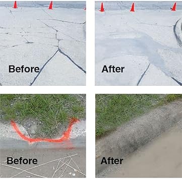 Performance PavePatch - Permanent Concrete/Asphalt 1 Gallon 8sq. ft 25in.
