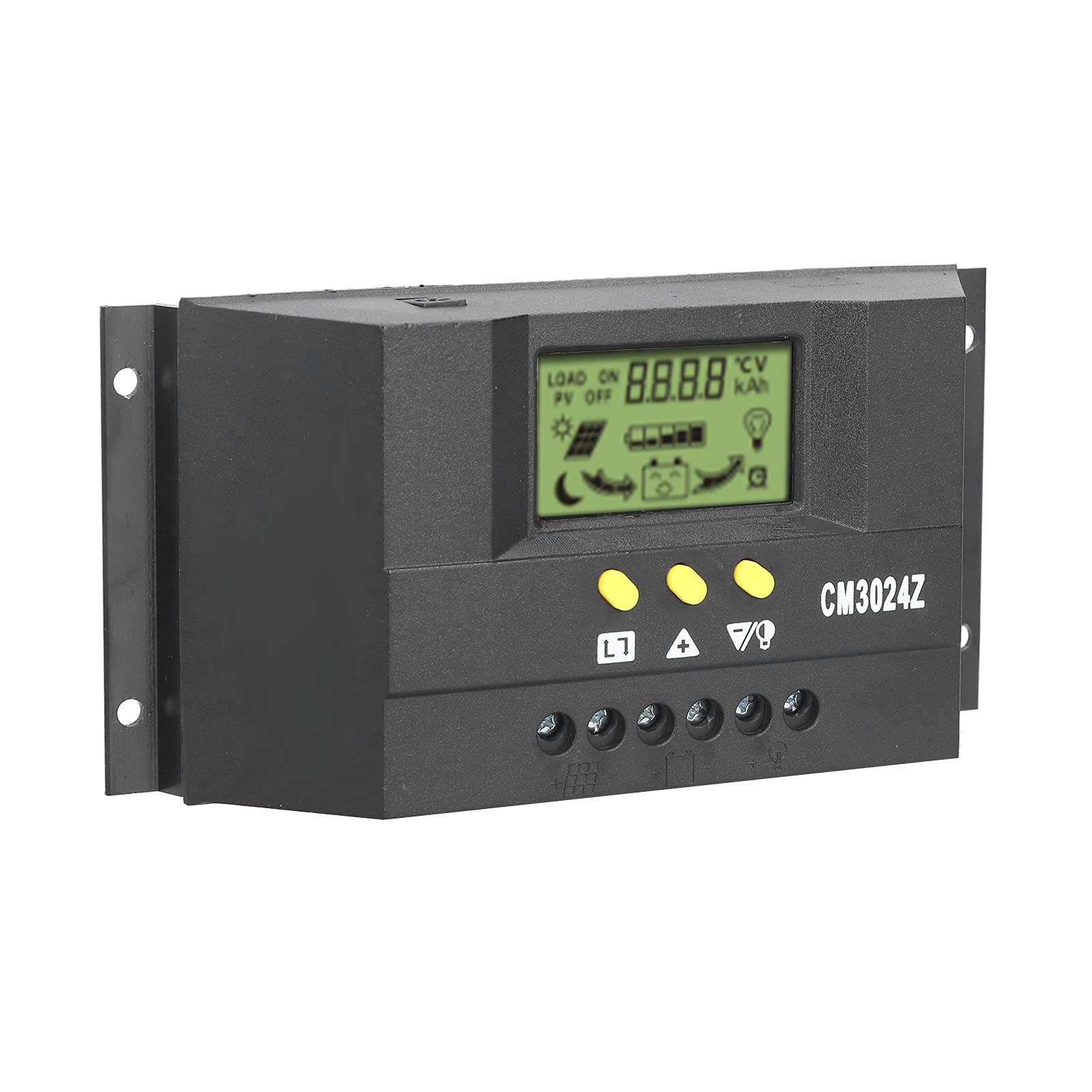 CM3024Z PWM Regolatore di Carica Solare Display LCD Pannello Solare Regolatore Intelligente 12V 24V30A Accessori Professionali (20A)
