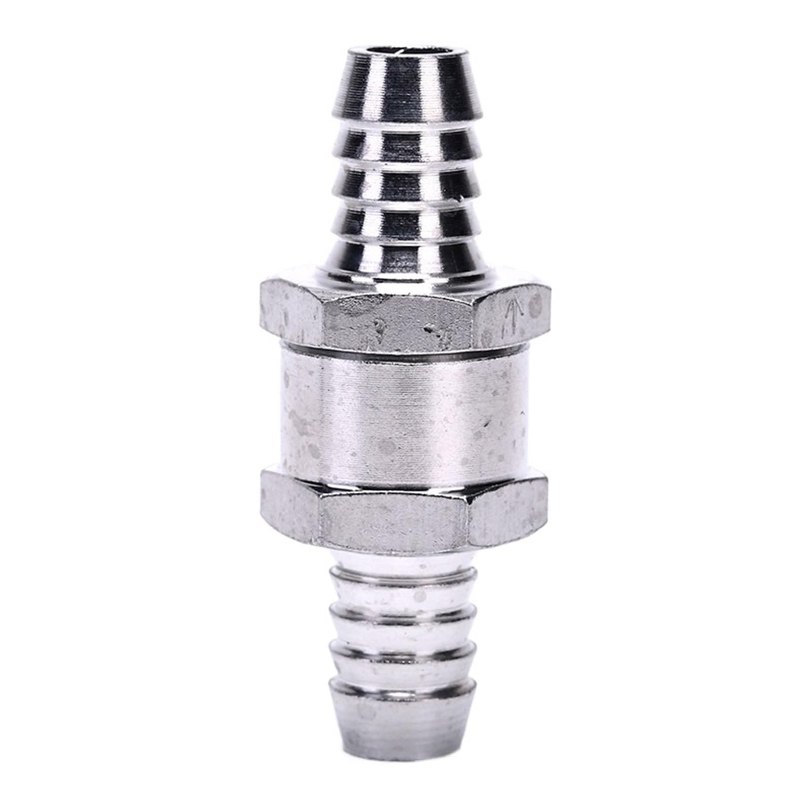 Uyzndkvsi 10Mm 6/8/10/12Mm Aluminium Alloy Non Return Check Valve(10Mm)