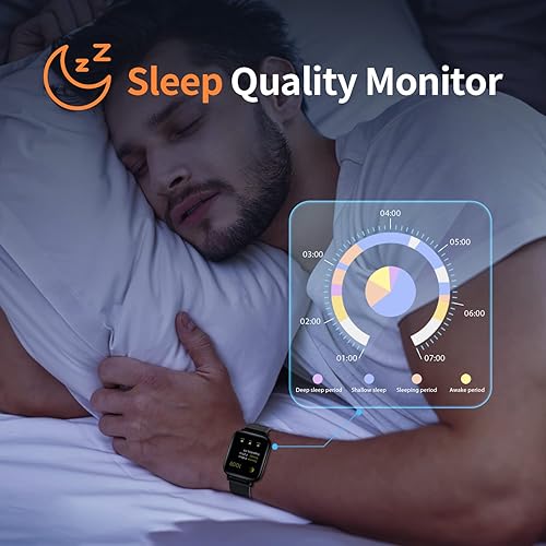 Miniatura 4 de Smart Watch for MensCall ReceiveDial Full Touchscreen Smartwatchwith Heart Rate Monitor Blood Pressure TrackingIP68 Waterproof Pedometer Watch for