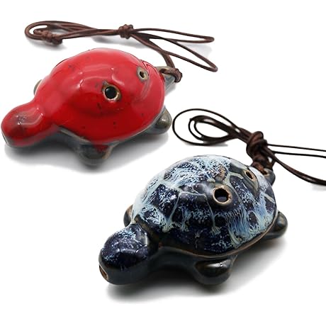 Froggy Fun: Embrace the Melodies with Our 6-Hole Turtle-Shaped Ocarinas