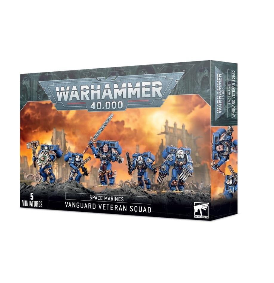 Space Marine Vanguard Veteran Squad miniatura 2
