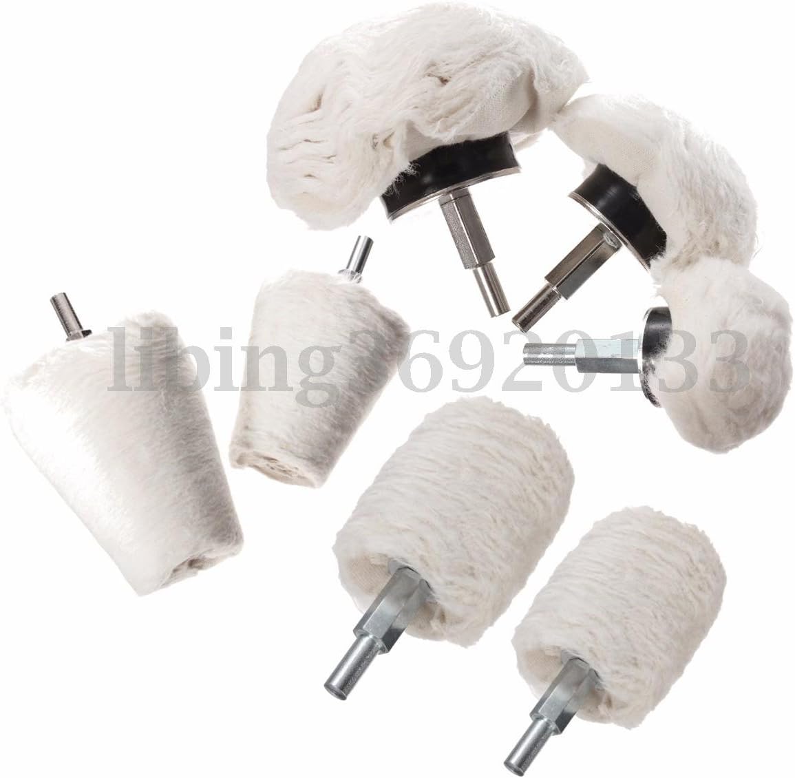 Polishing Mop Buffing Polish Pad Kit For Mag Wheels