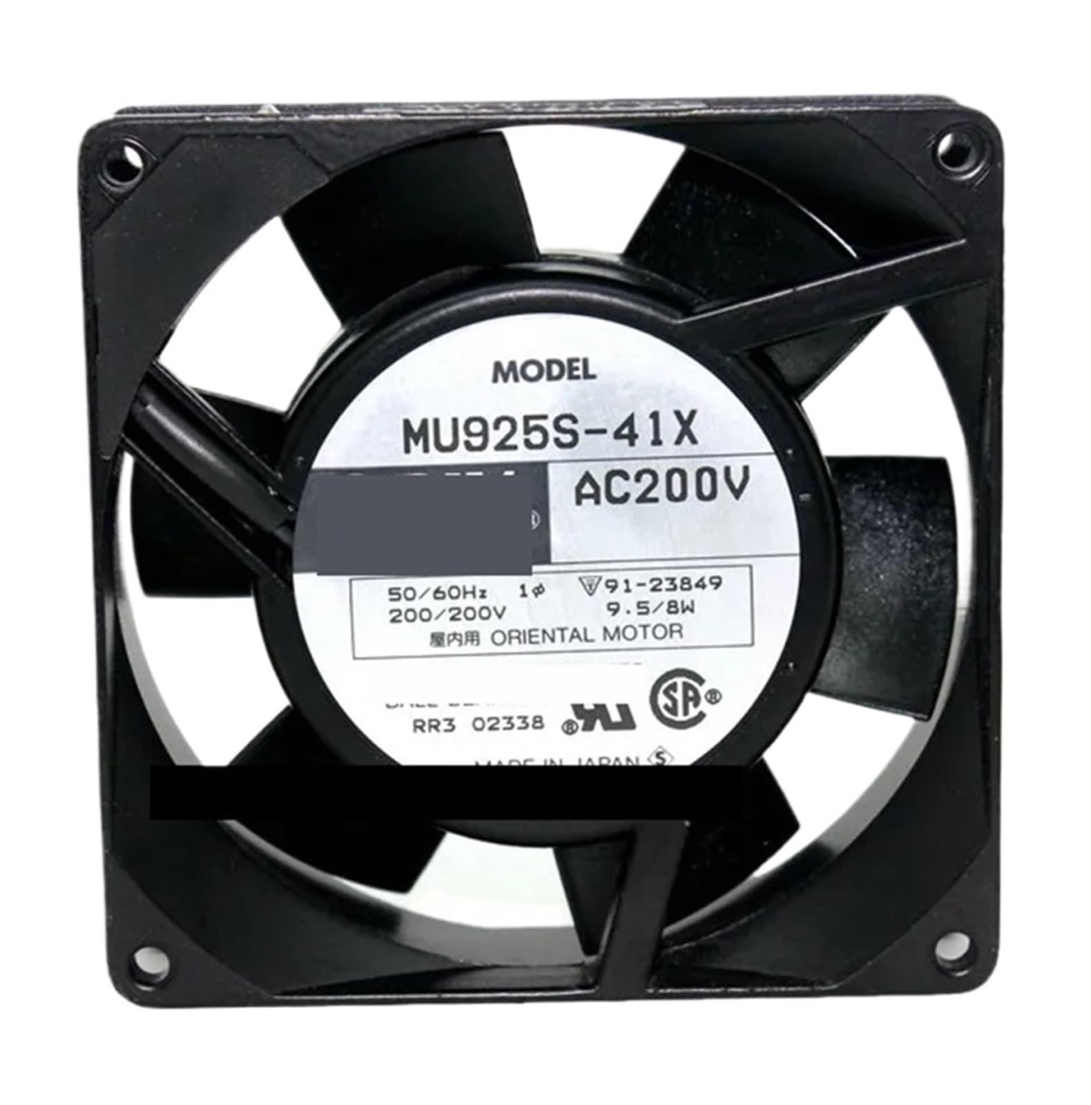 YMUGUEGH MU925S-41X AC 200V 8W 90x90x25mm Cooling Fan