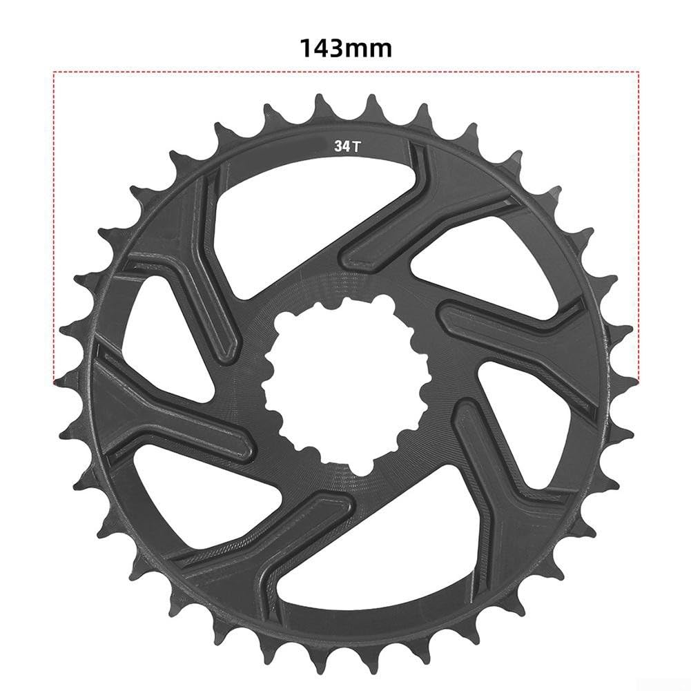 Bielas de 3 pernos simples estrechos anchos 34T de aleación de aluminio con soporte inferior de 68 mm, brazo de 170 mm para bicicleta de montaña de carretera de 9 a 12 velocidades (morado)