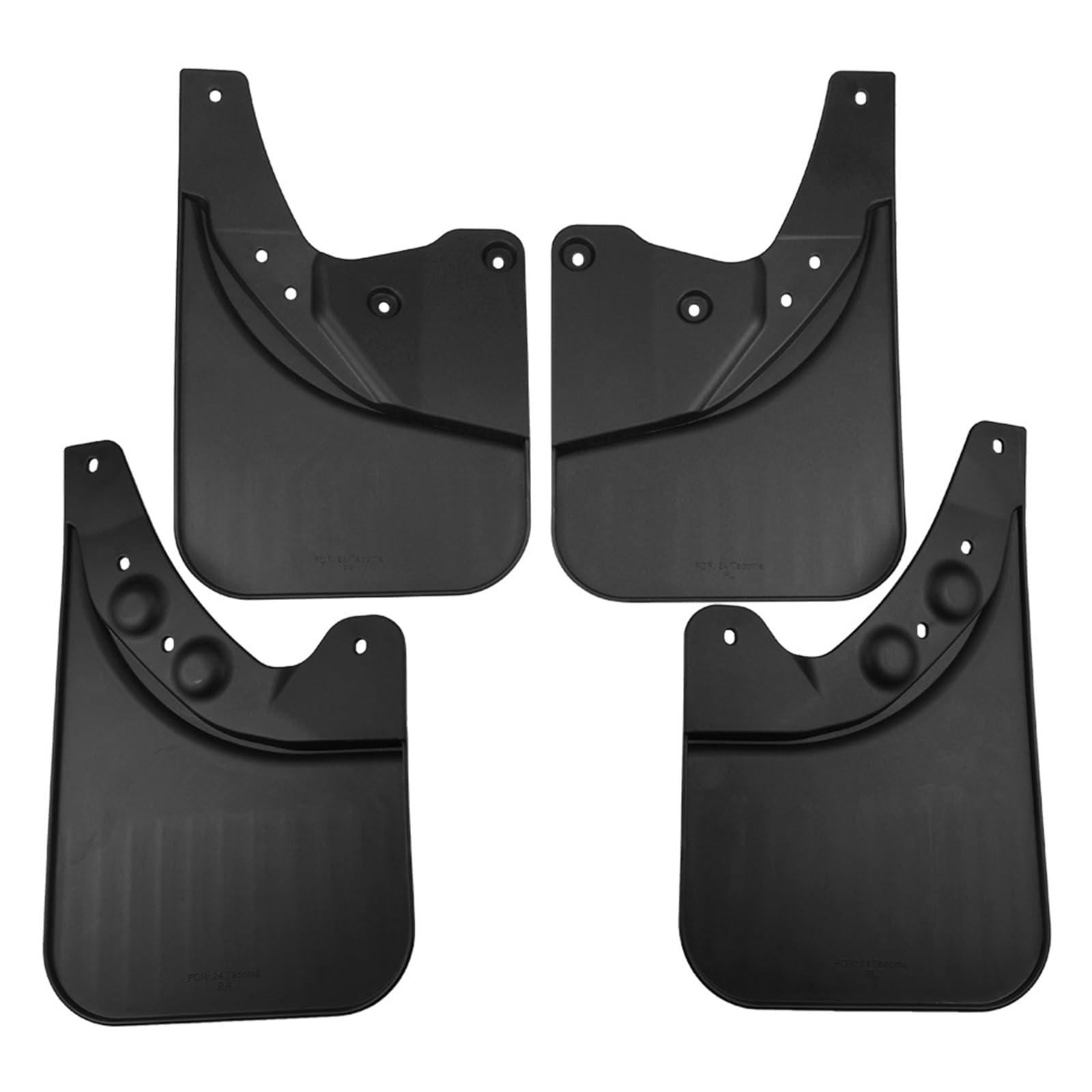 NYSLDSCO 4Pcs Premium Mud Flaps for Toyota Tacoma 2024-2025 Front and Rear Splash Guards Durable Mudguards Protection Against Road Debris