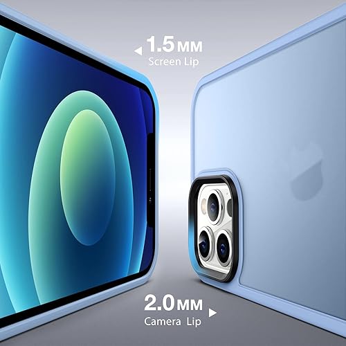 Miniatura 3 de Anqrp Funda diseñada para iPhone 1212 Pro, compatible con carga inalámbrica Funda delgada de silicona suave antiarañazos para iPhone 1212 Pro de 6.1