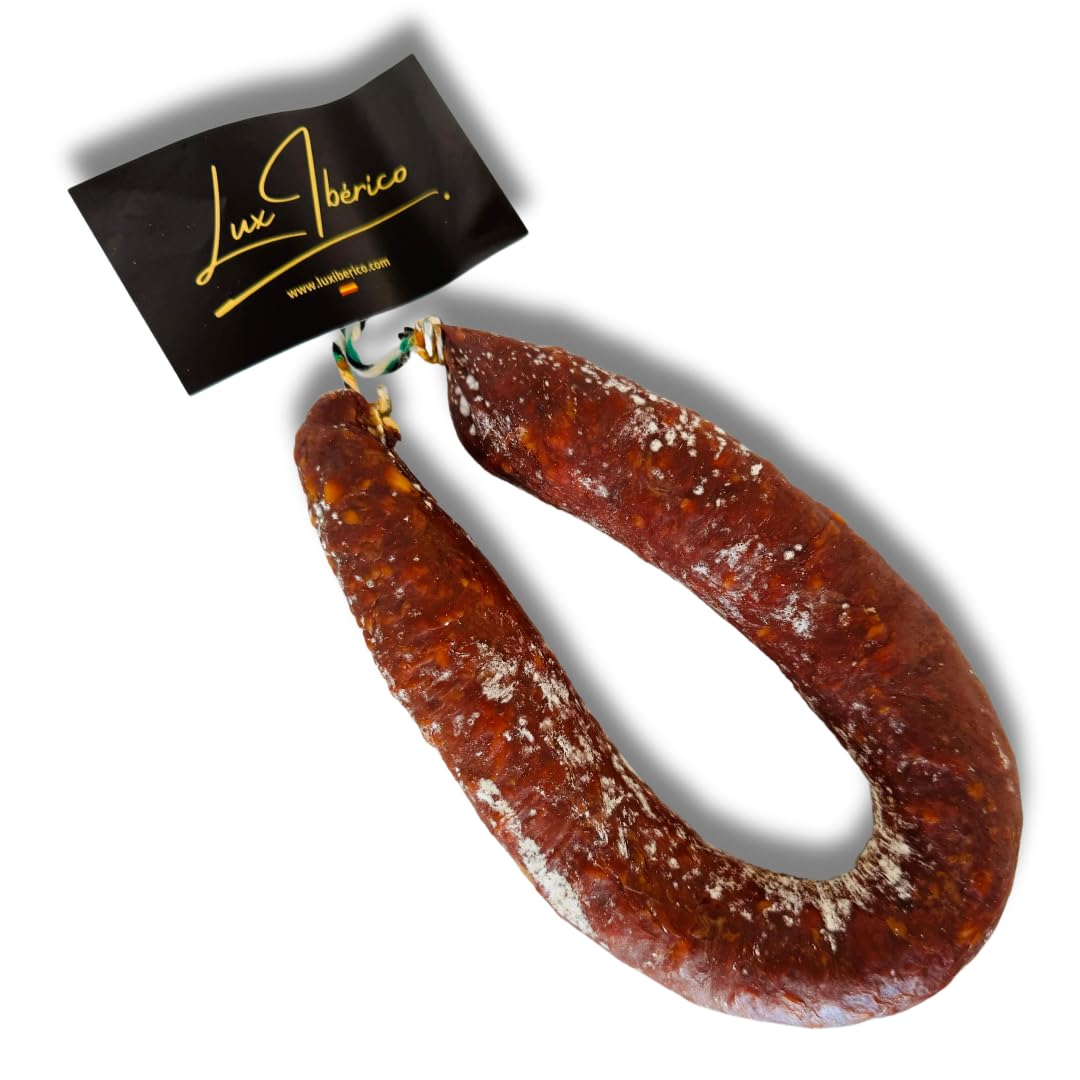 Chorizo Ibérico Picante Herrradura 350g Embutido Tradicional Extremadura