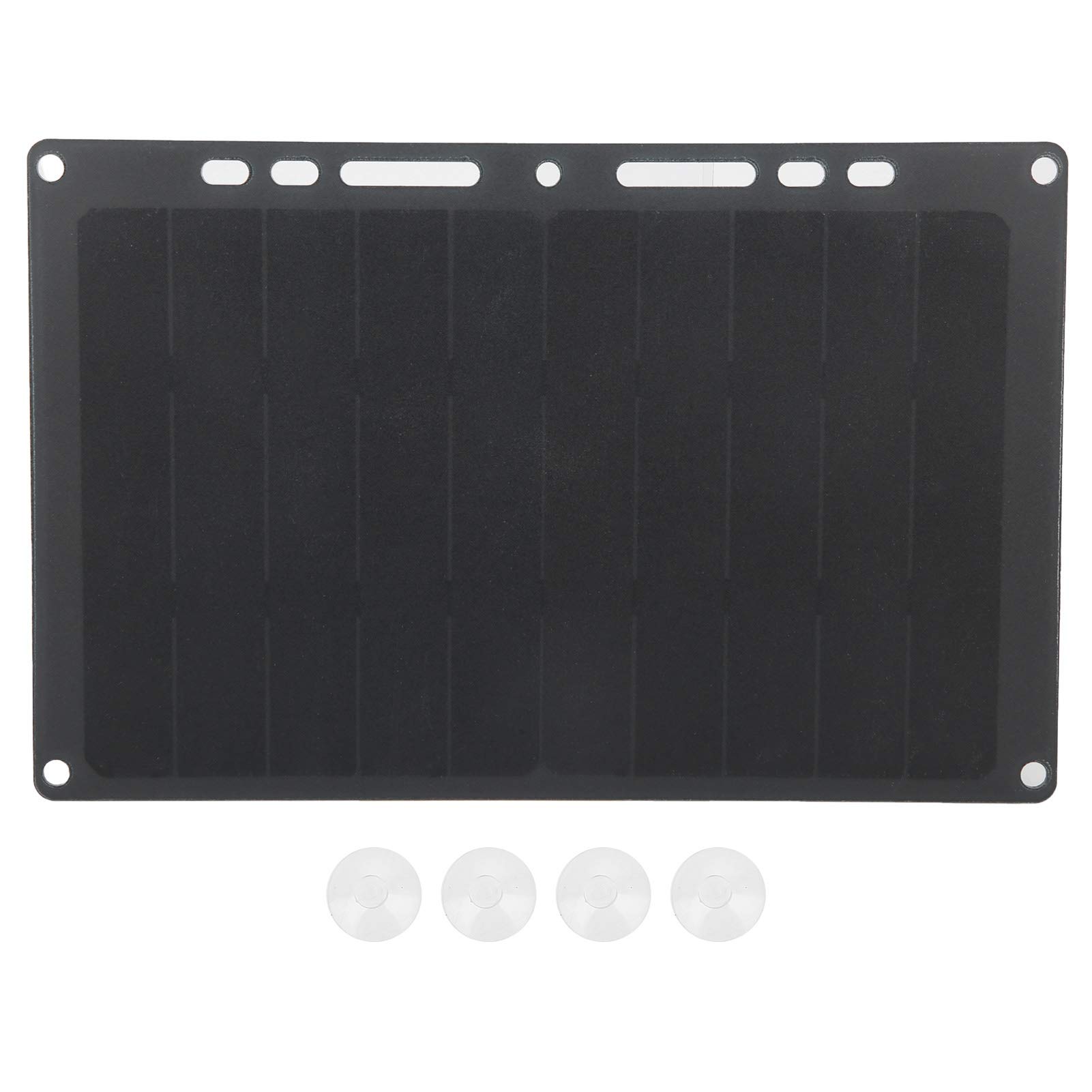 Mini Panneau Solaire Kit de Panneau Solaire Monocristallin Chargeur USB Portable Charge de Téléphone Chargeur Solaire étanche IP65 6V 10W 1700mAh pour Vélos Téléphones Portables