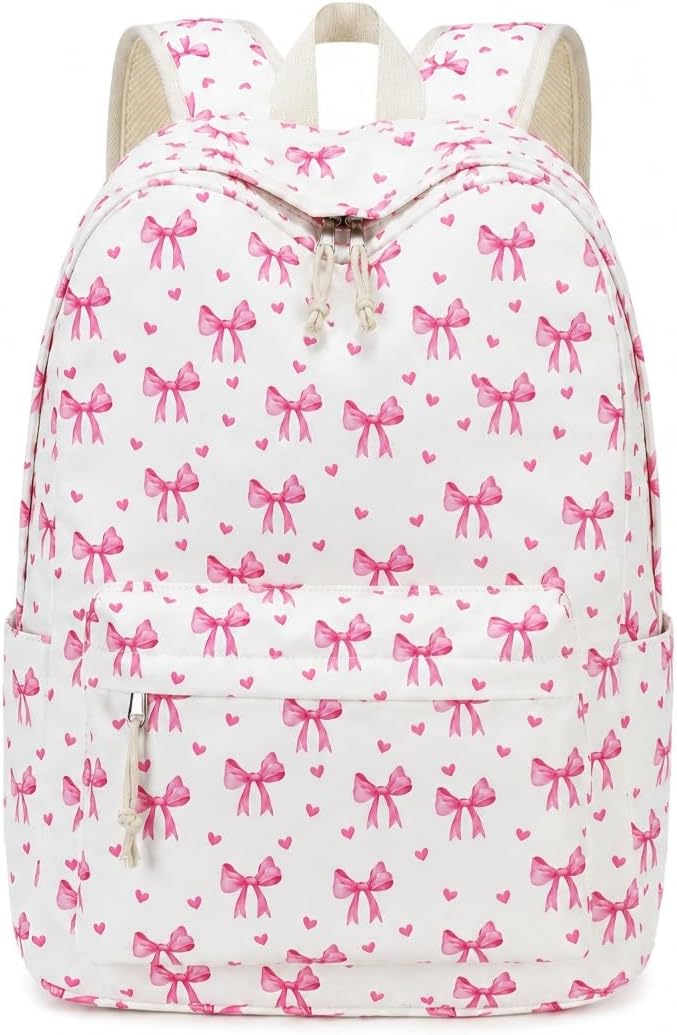 LOIDOU Mochila para escola, adolescentes, meninas, meninos, mochila casual para o dia a dia, leve para estudantes do ensino médio
