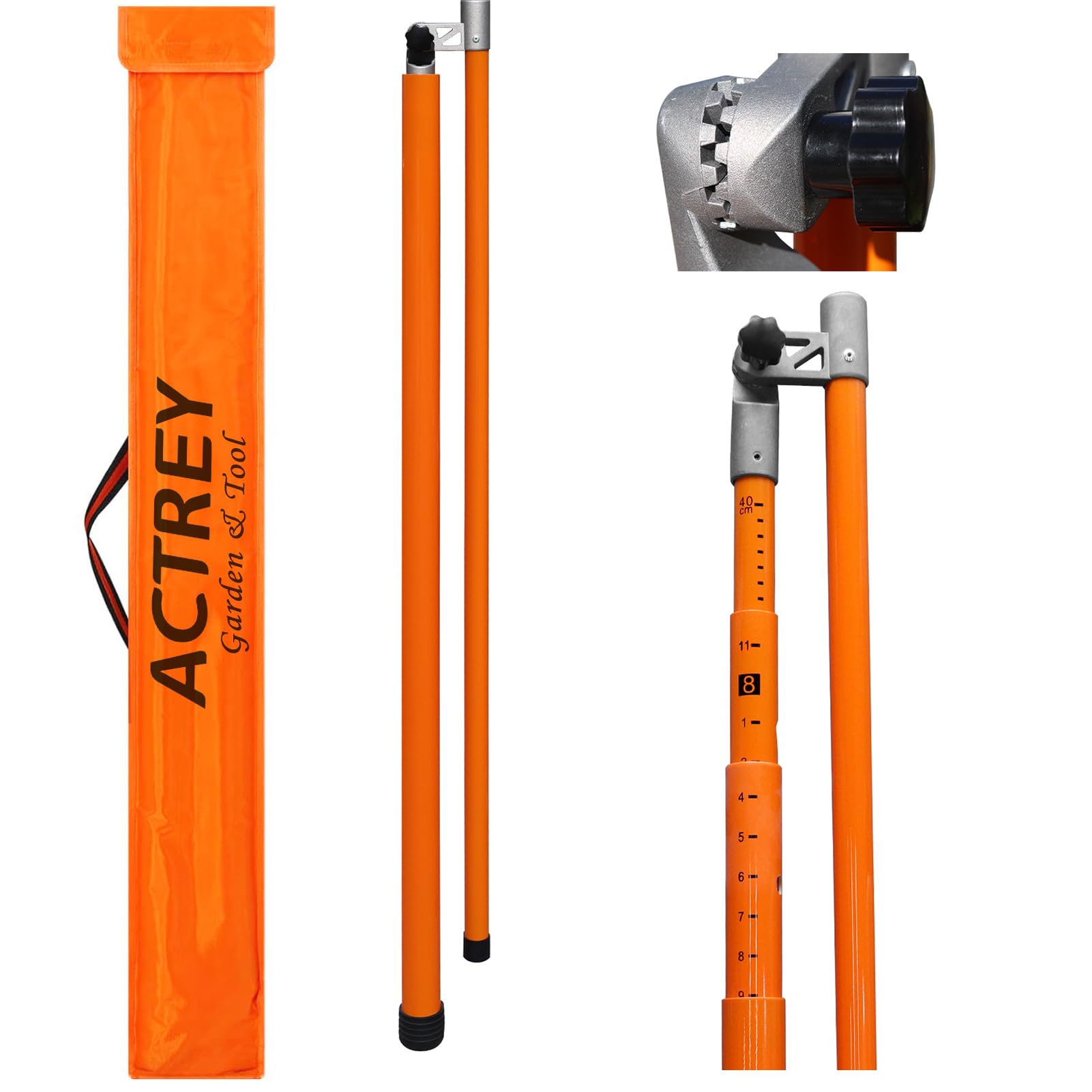 Photo 1 of Load Height Measuring Stick, 20 FT Fiberglass Truck Height Stick with Adjustable Pole, Truck Height Measuring Stick,Height Stick for Trucks, Car Haulers 20FT