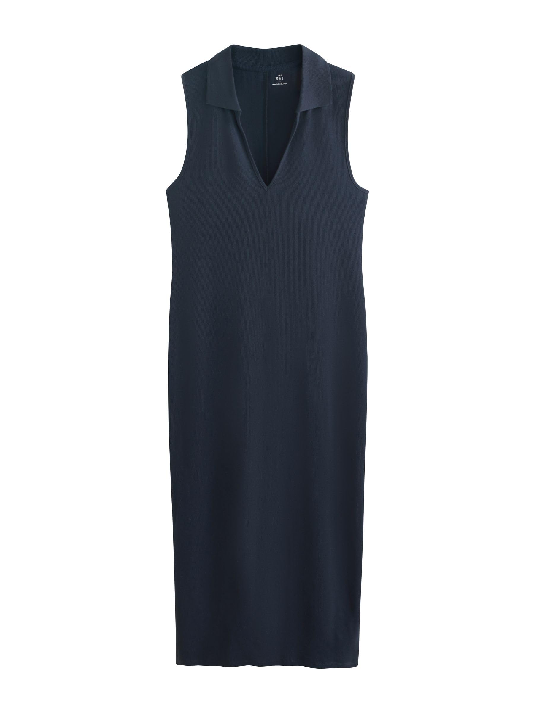 THE SET Donne Confezione da 2 Abiti smanicati con Scollo a V | Adulto, Standard, Pull On, Lavabile in lavatrice