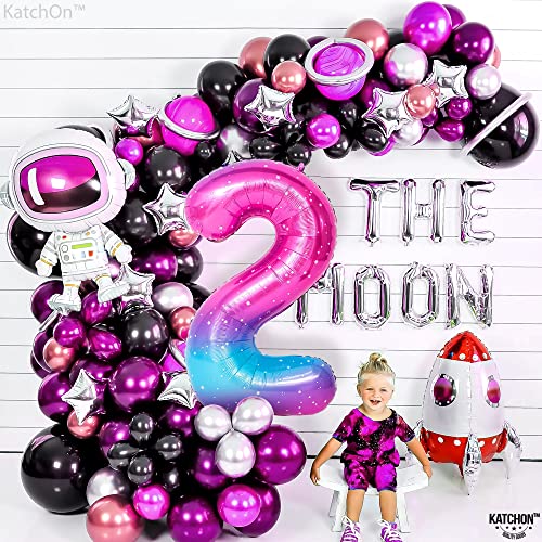 Image of KatchOn Rainbow 2 Balloon Number 40 Inch