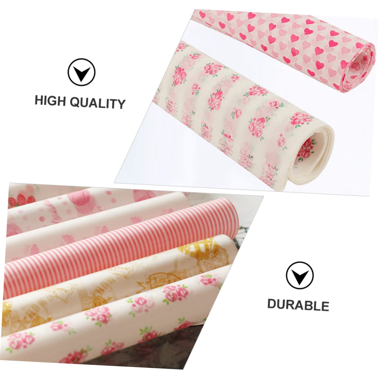 Papier Ciré Ingraissable 150 Pièces, Imperméable, pour Pâtisserie Maison