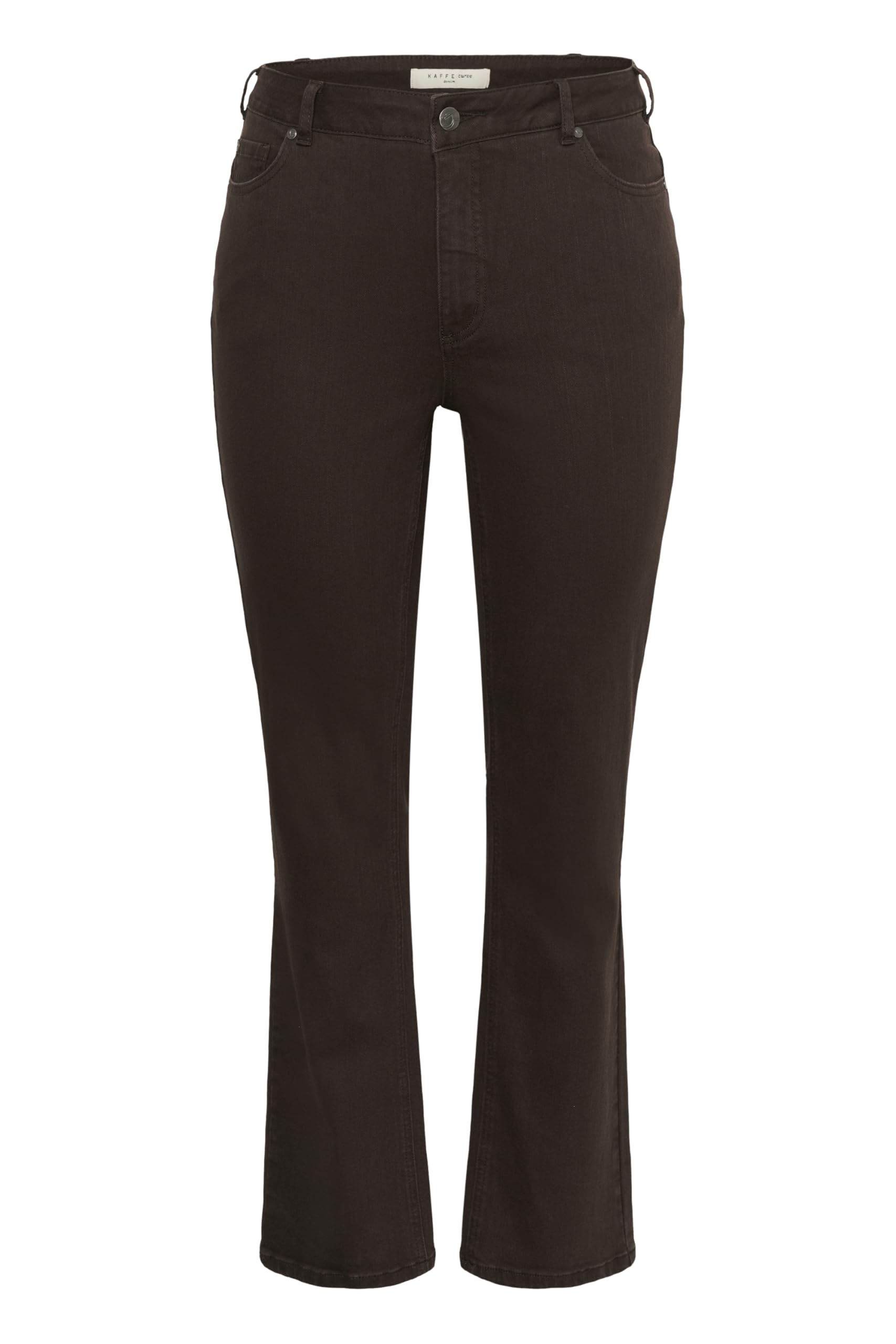 KAFFE CURVE Damen Jeans KCbree Hohe Taille