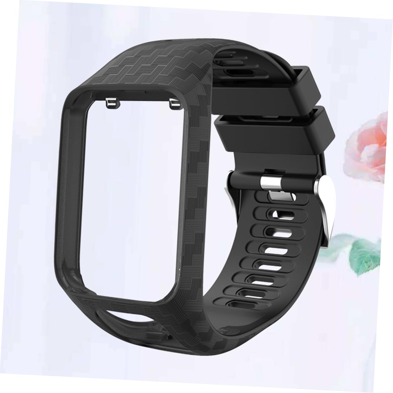3 Piezas correa reloj silicona correas reloj silicona para hombres banda liberación rápida correa reloj inteligente correa smartwatch banda reloj inteligente