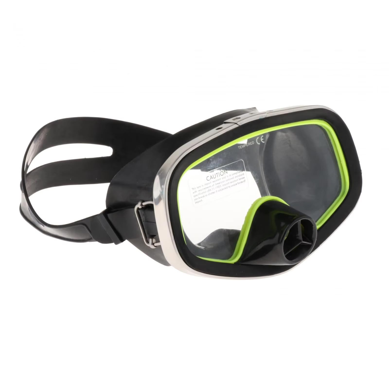 Freediving Toughened Glass Lens Swimming Snorkeling Portable Swim Glasses Snorkeling Dive Goggle Enduring