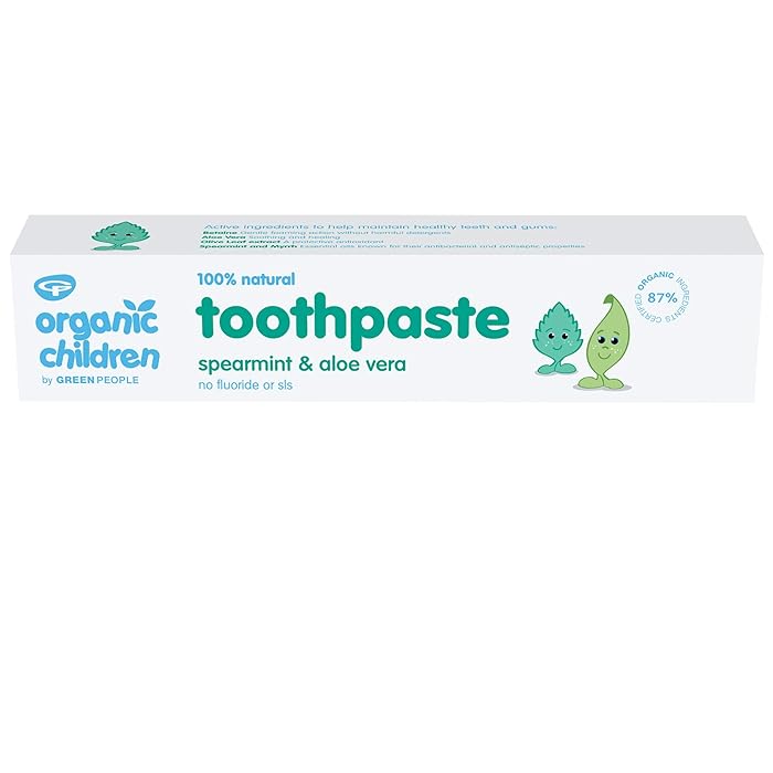 Buy Green People Organic Children Spearmint & Aloe Vera Toothpaste 50ml
