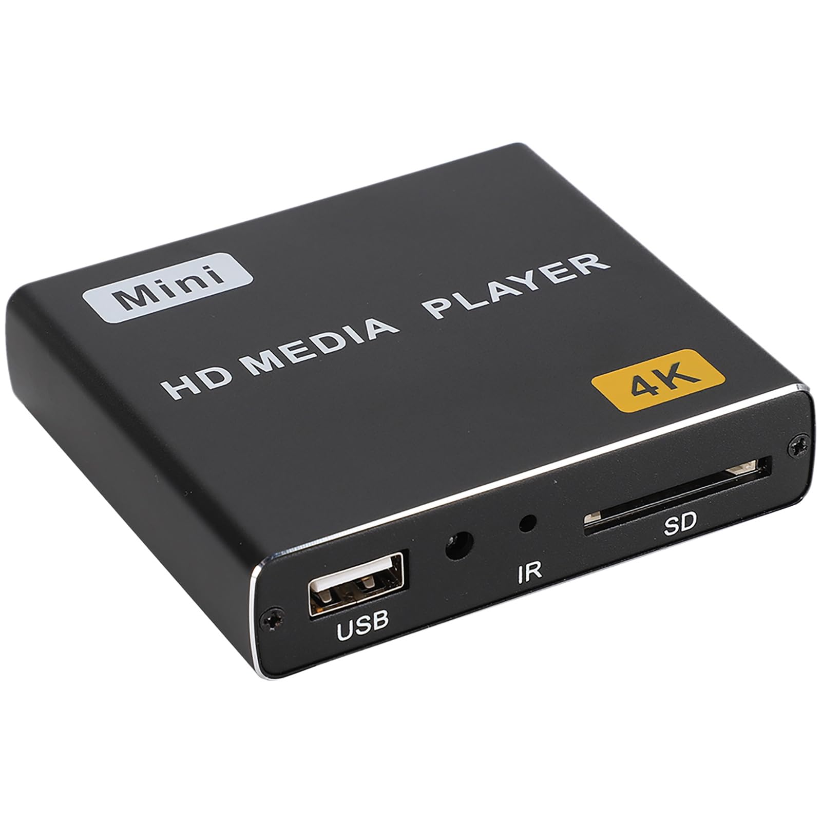 Domary Lecteur Multimédia 4K 2.0 USB 3.0 SPDIF Sortie AV 1G RAM 8G ROM