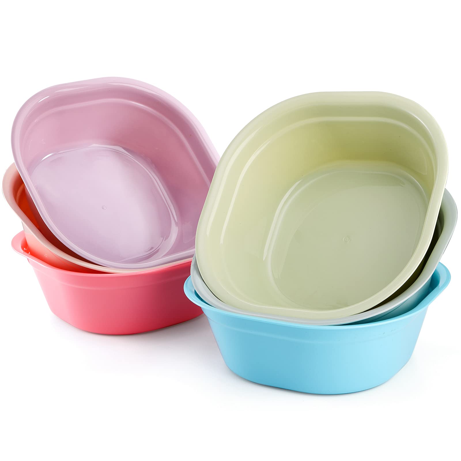 Kunststoff Waschbecken Quadratisch Rosa - Spülwanne Haushalt Stapelbar