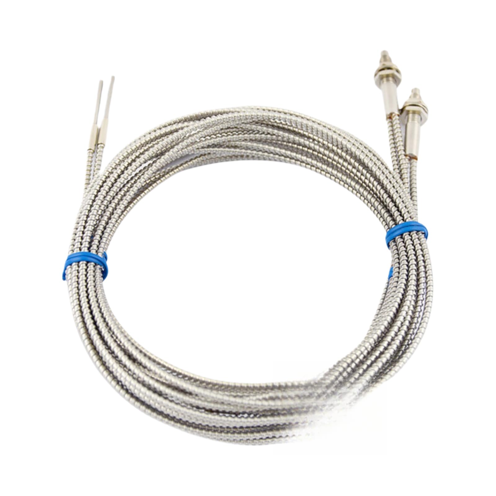 Fibre optique M6 barrage à angle droit pour détection industrielle 350°C - 2