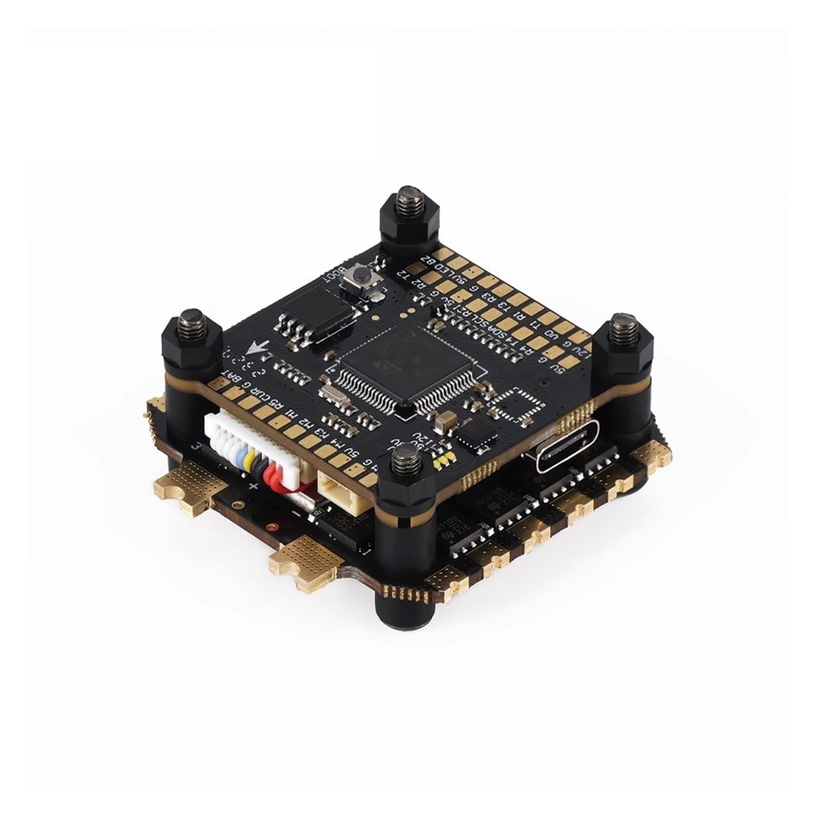 F405 F722 Flight Controller BLS 4 in 1 60A 80A ESC 2-6S Lipo Stack/Flytower for drone da corsa telecomandato Quadricottero(60A and F405 Stack)