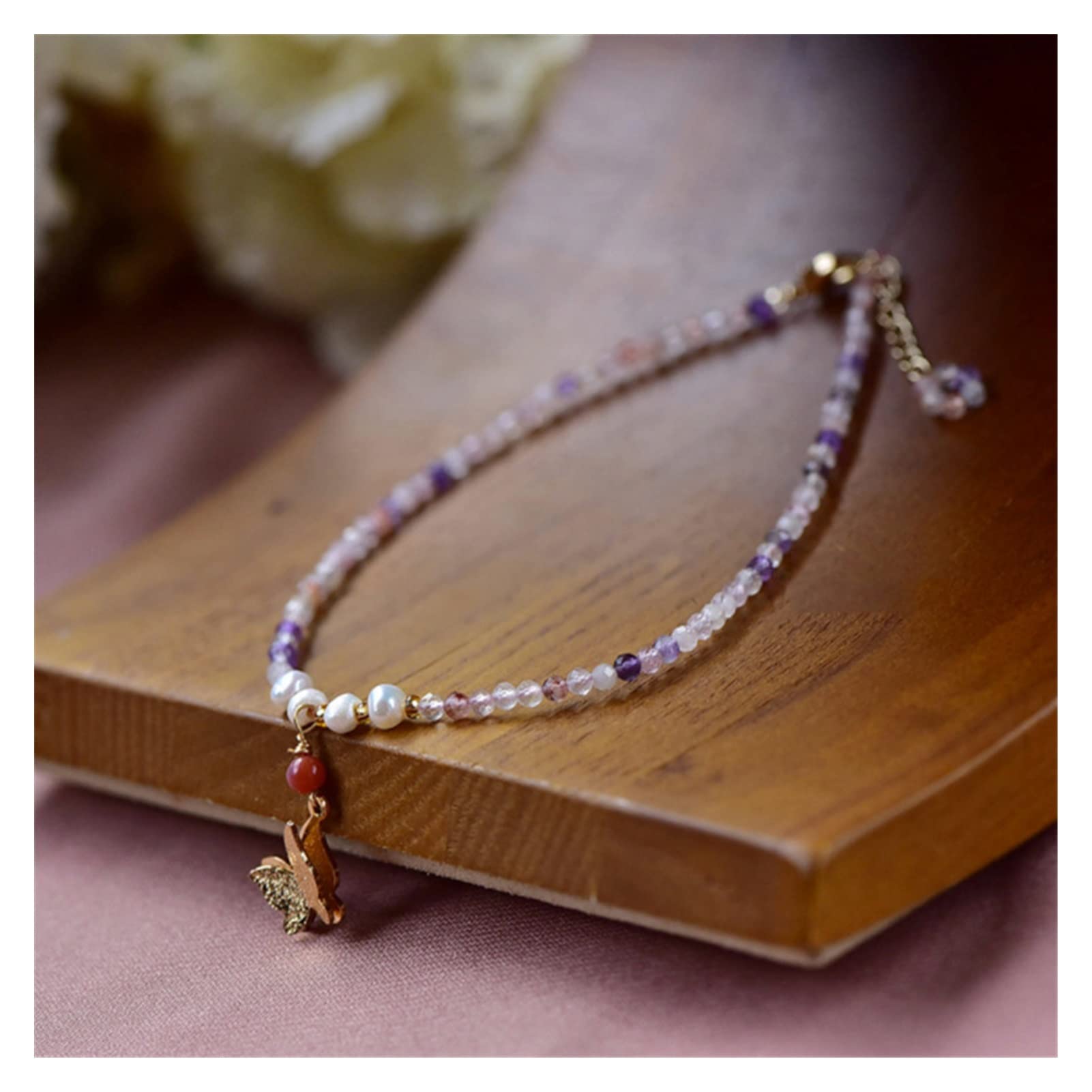 Fußkettchen/Fußkettchen Damen Fußkettchen Fußkette Fußkettchen mit Schmetterlingsanhänger für Frauen Strandschmuck Accessoires Fußkettchen