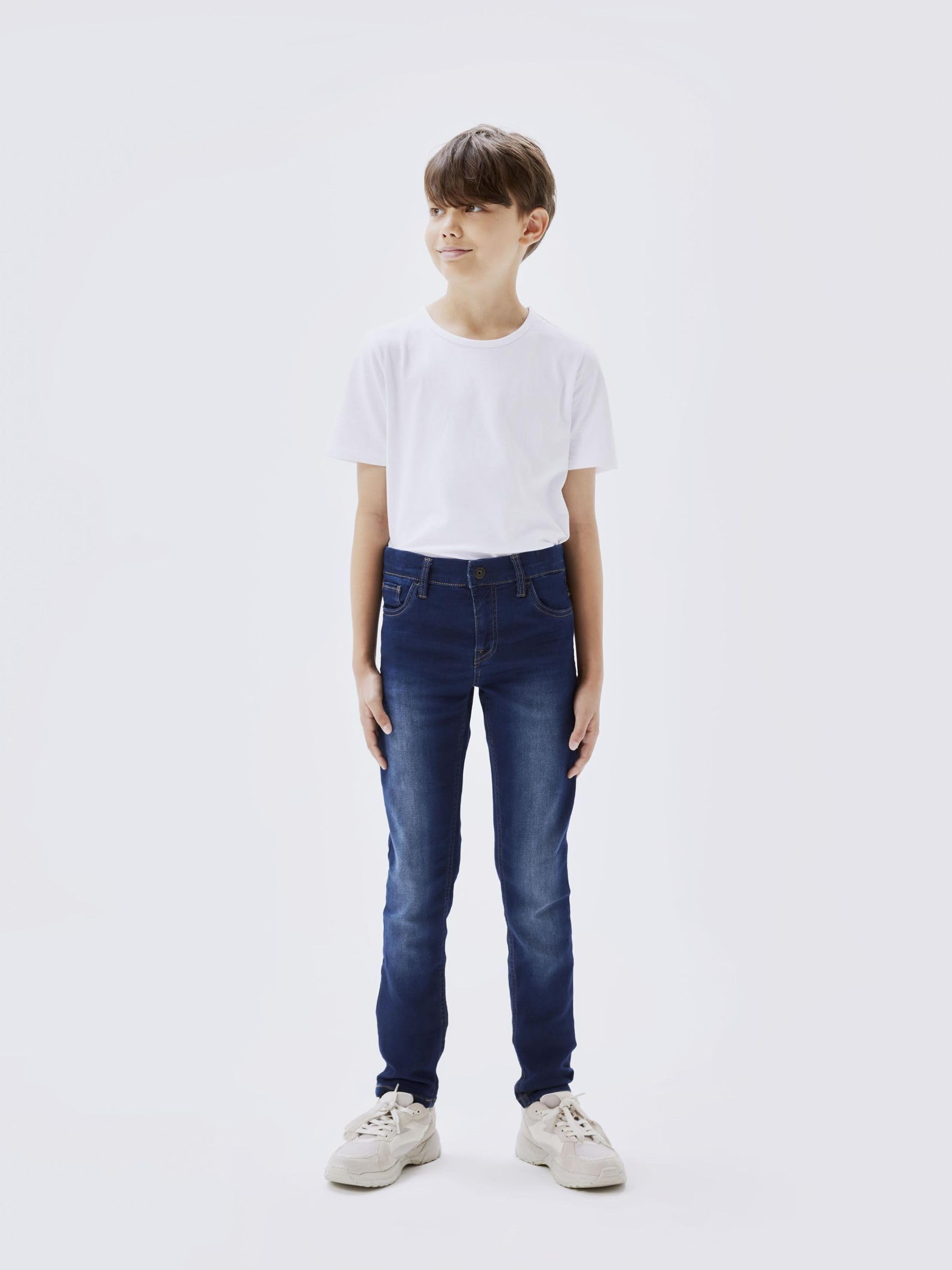Name IT - Nkmtheo Xslim SWE Jeans 3113-th Noos, Pantaloni Bambini e Ragazzi