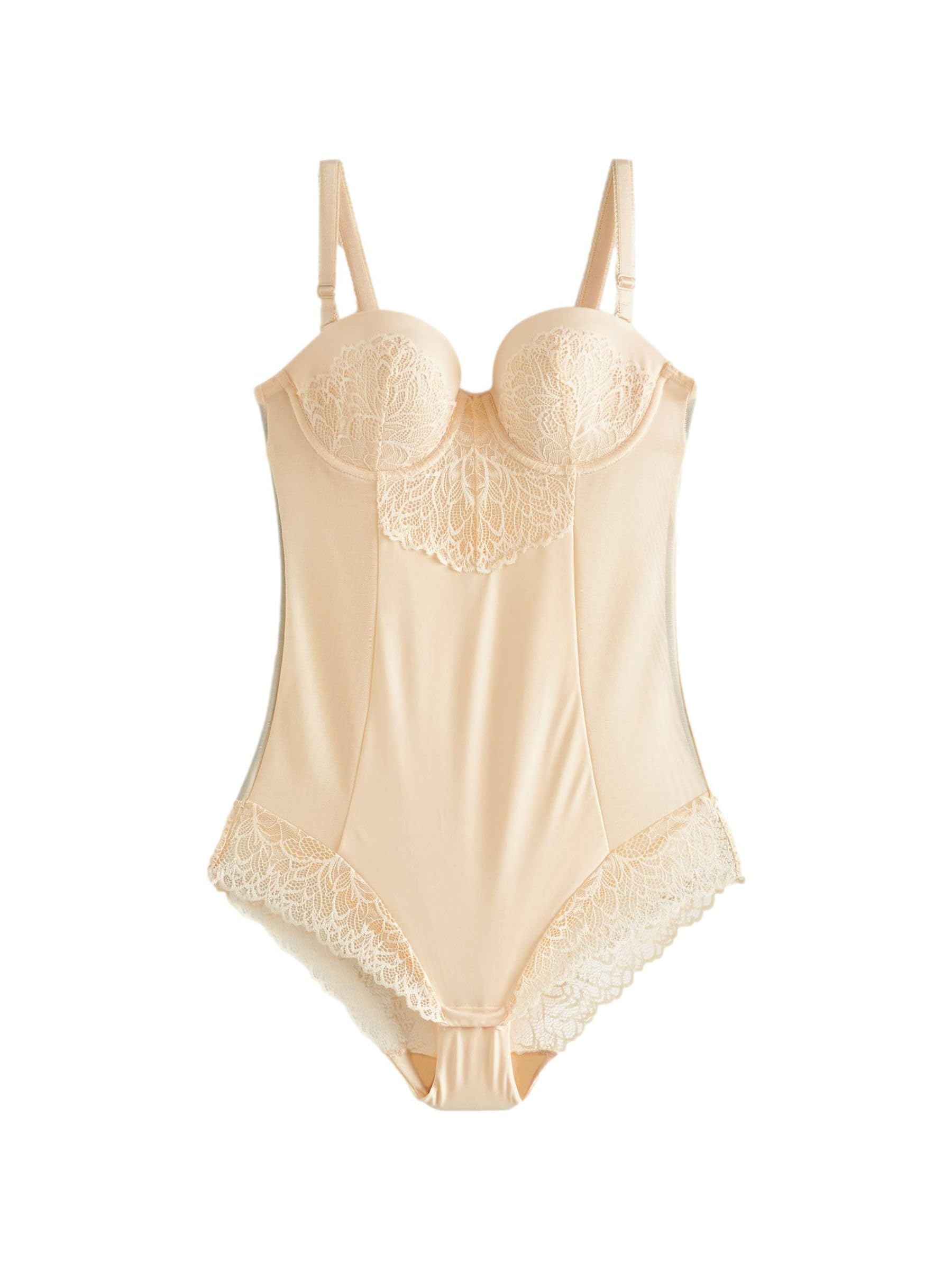 NEXT Donne Body modellante sull’addome con coppe in pizzo