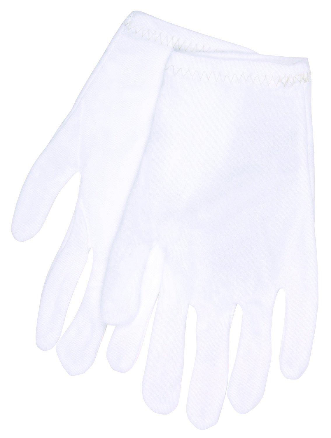 MCR Safety 8730M Inspectors Medium Weight Lint-Free nylon 2-piece Reversible Ladies Gloves with Straight Thumb White Medium 1-Pair