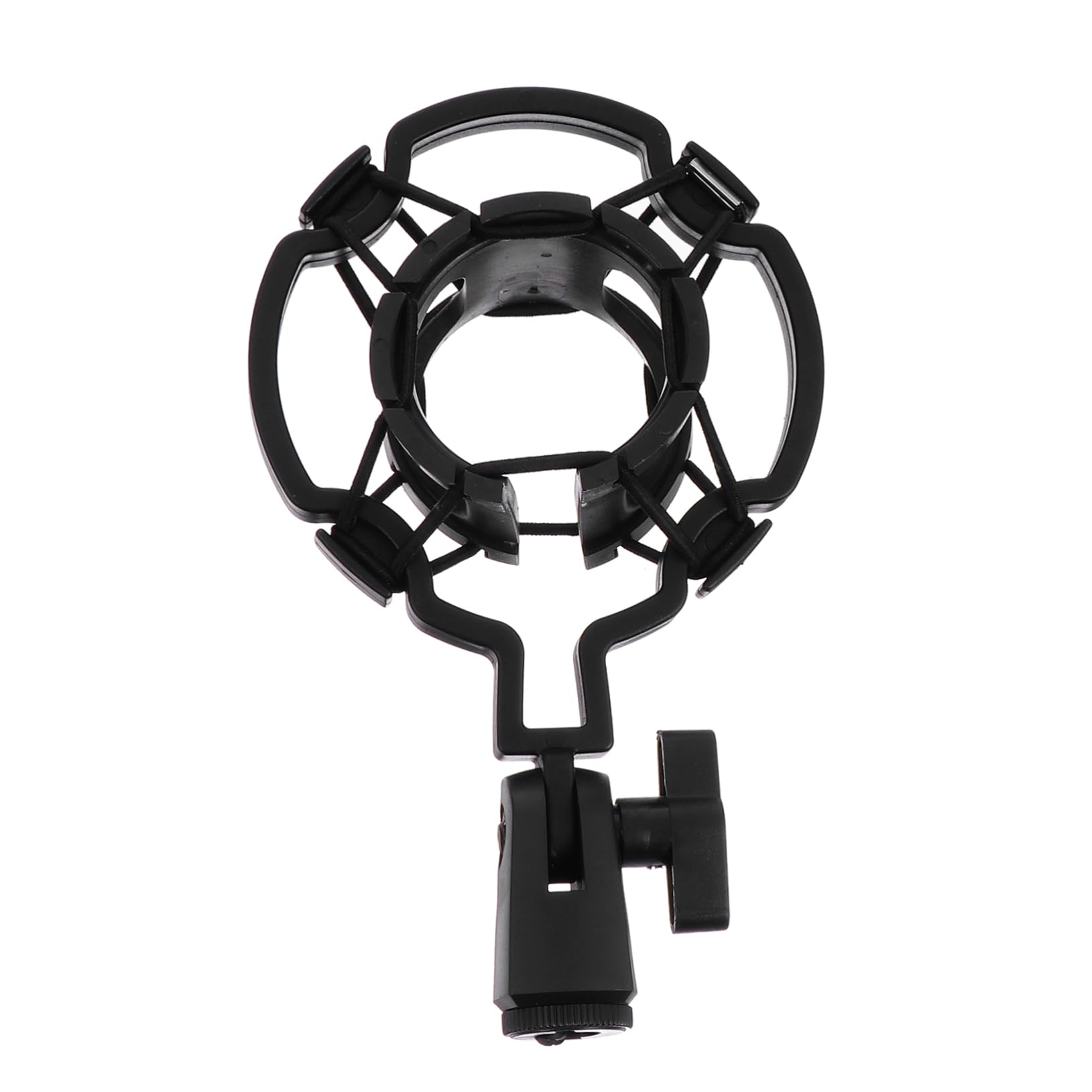 BESPORTBLE Shockmount Rack for Microphone Universal Mount for Condenser Mics Desk Mount Vibration Isolation