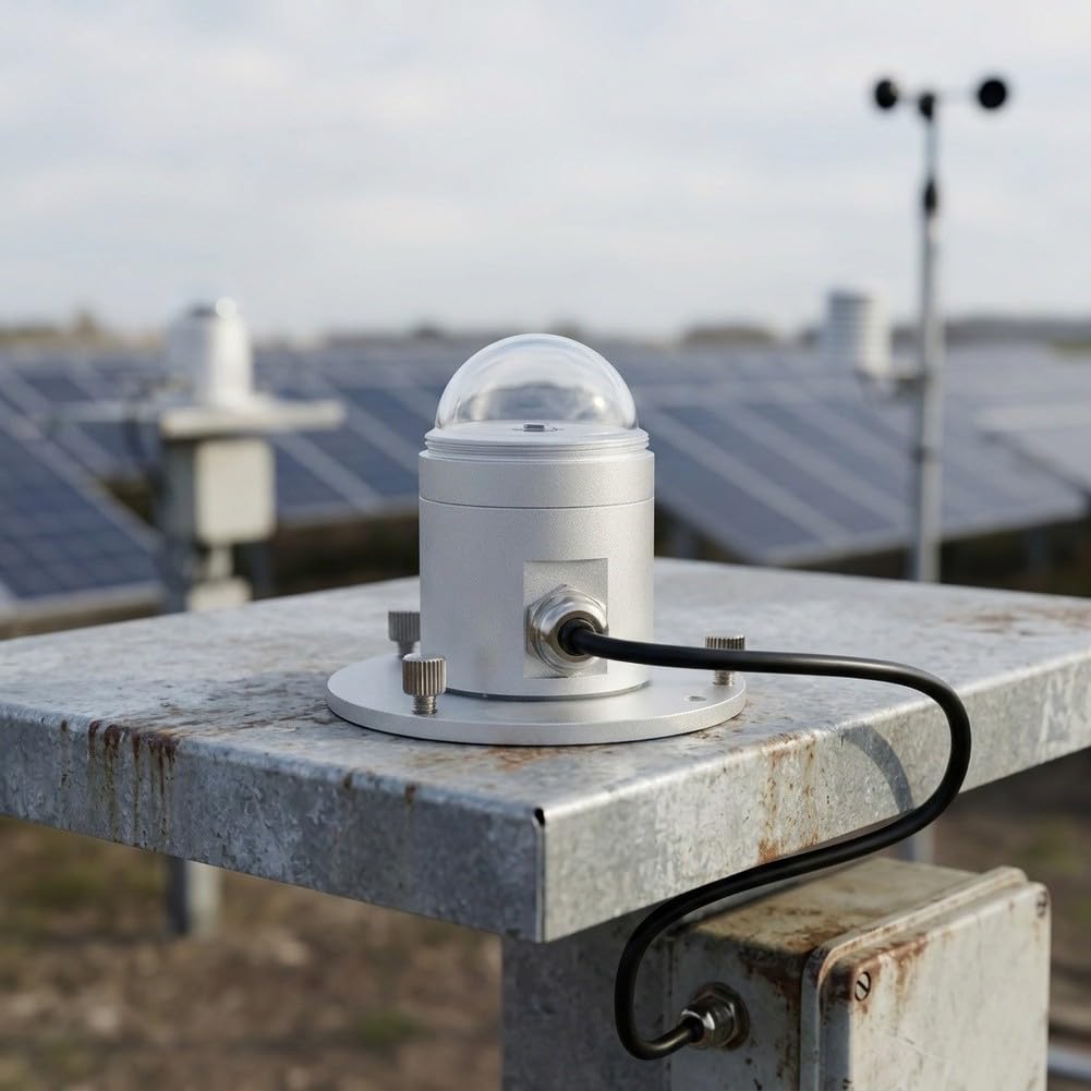 Sensor de radiación solar total 0-10V 0-5V RS485 para exteriores