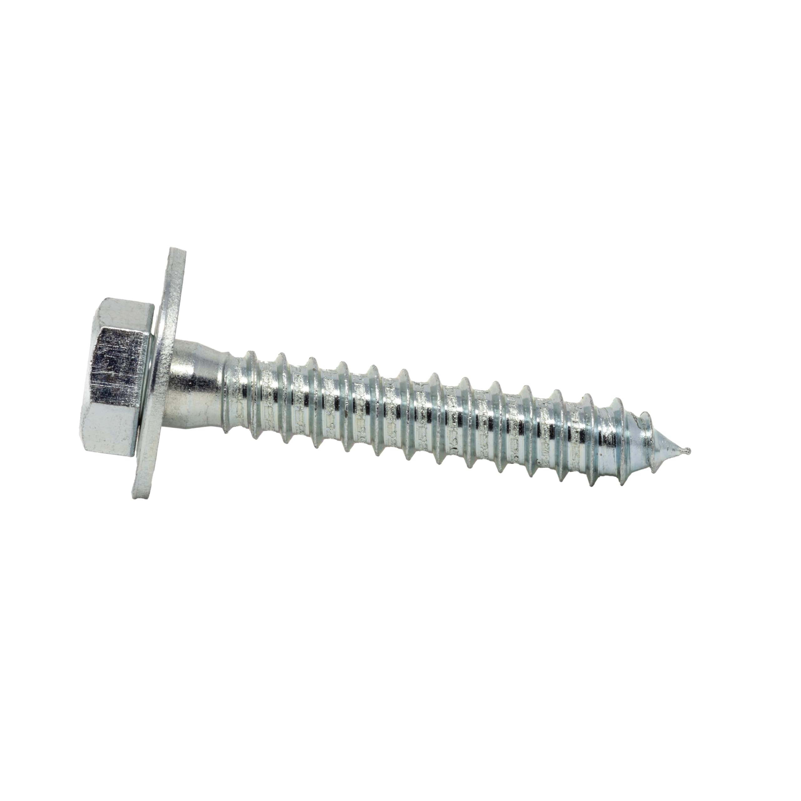1/2" x 18" (20 Pack) Zinc Lag Screws w/USS Flat Washers, Commercial Grade A307- by Fastener Depot