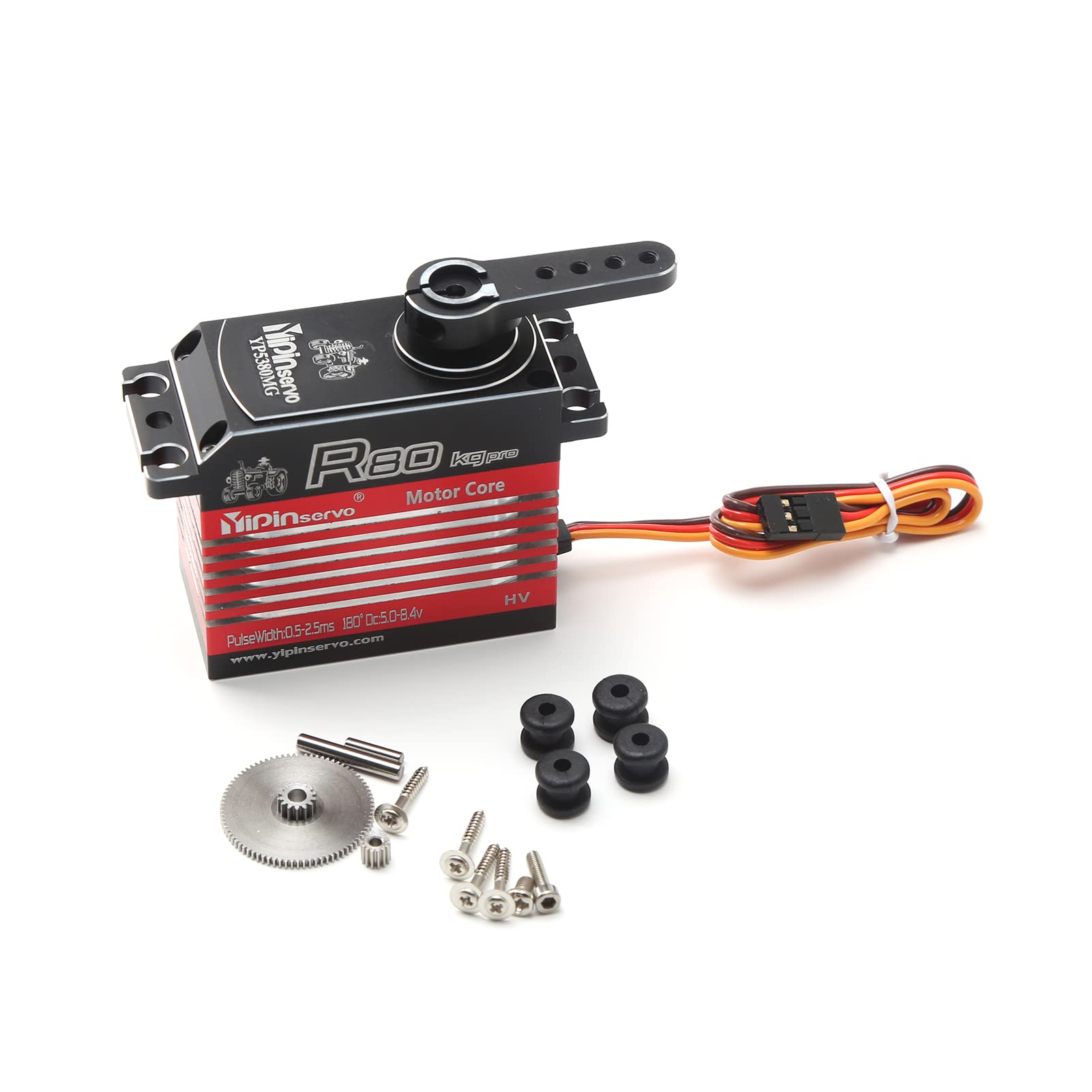 HUIOP 50kg Digital Servo – Waterproof Metal Gear, High Torque For RC Cars, Crawlers & Robots - View #6
