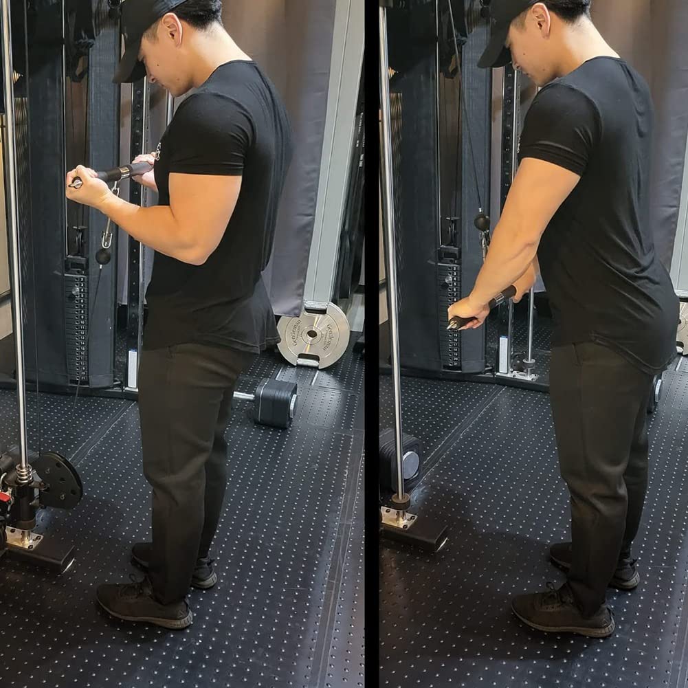 Dispositivo de Barra de TraccióN de Entrenamiento, Accesorios, Barra Recta de TraccióN para BíCeps, Barra de TraccióN para Gimnasio en Casa, Equipo de Culturismo