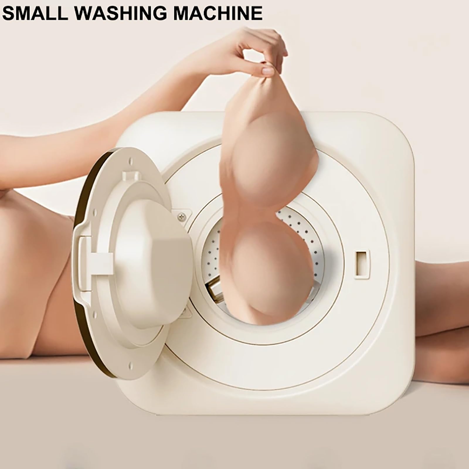 170 W w pełni automatyczna suszarka bębnowa do prania, przenośna i kompaktowa suszarka wirowa, 3,5 l mini pralka i suszarka, wewnętrzny bęben ze stali nierdzewnej, do mieszkań i małych przestrzeni