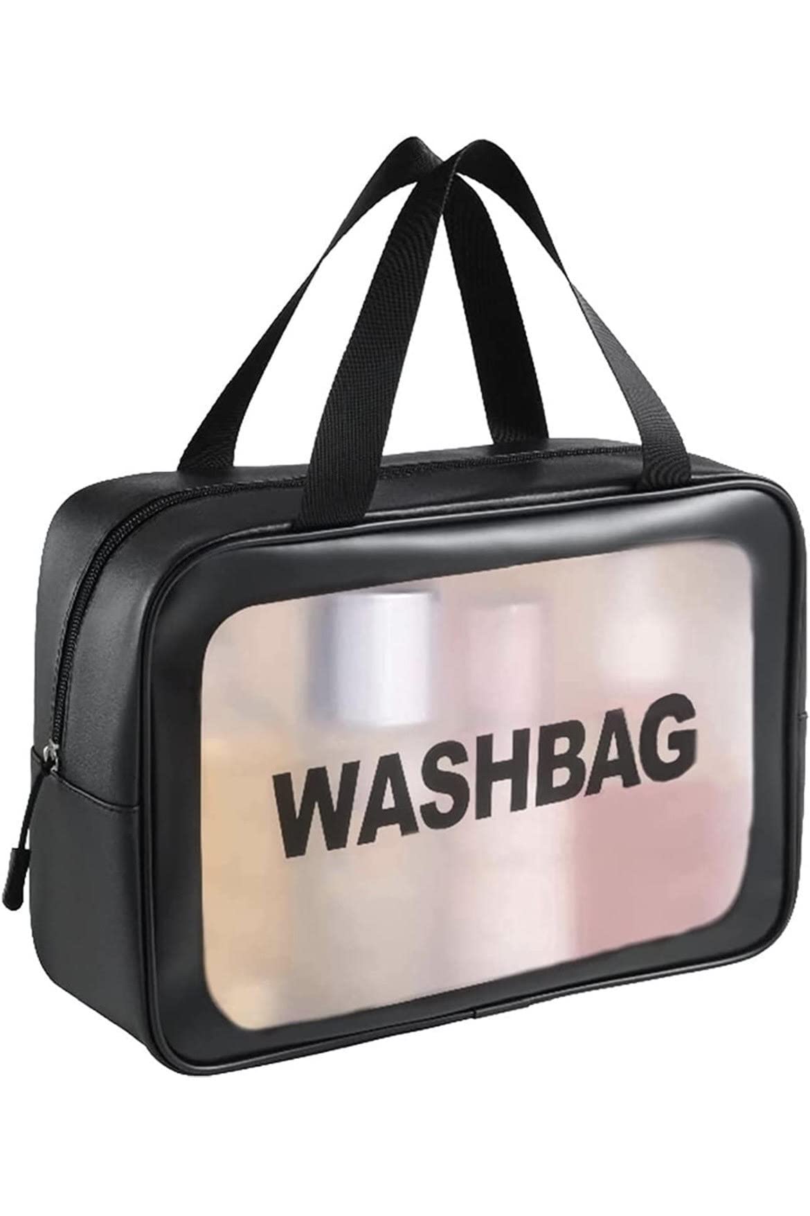 Multi-Functional Makeup/Washbag Pouch for Women | Waterproof PVC Cosmetic Bags for Girls |Travel Organizer for Bath Accessories & Grooming Kit-image-39