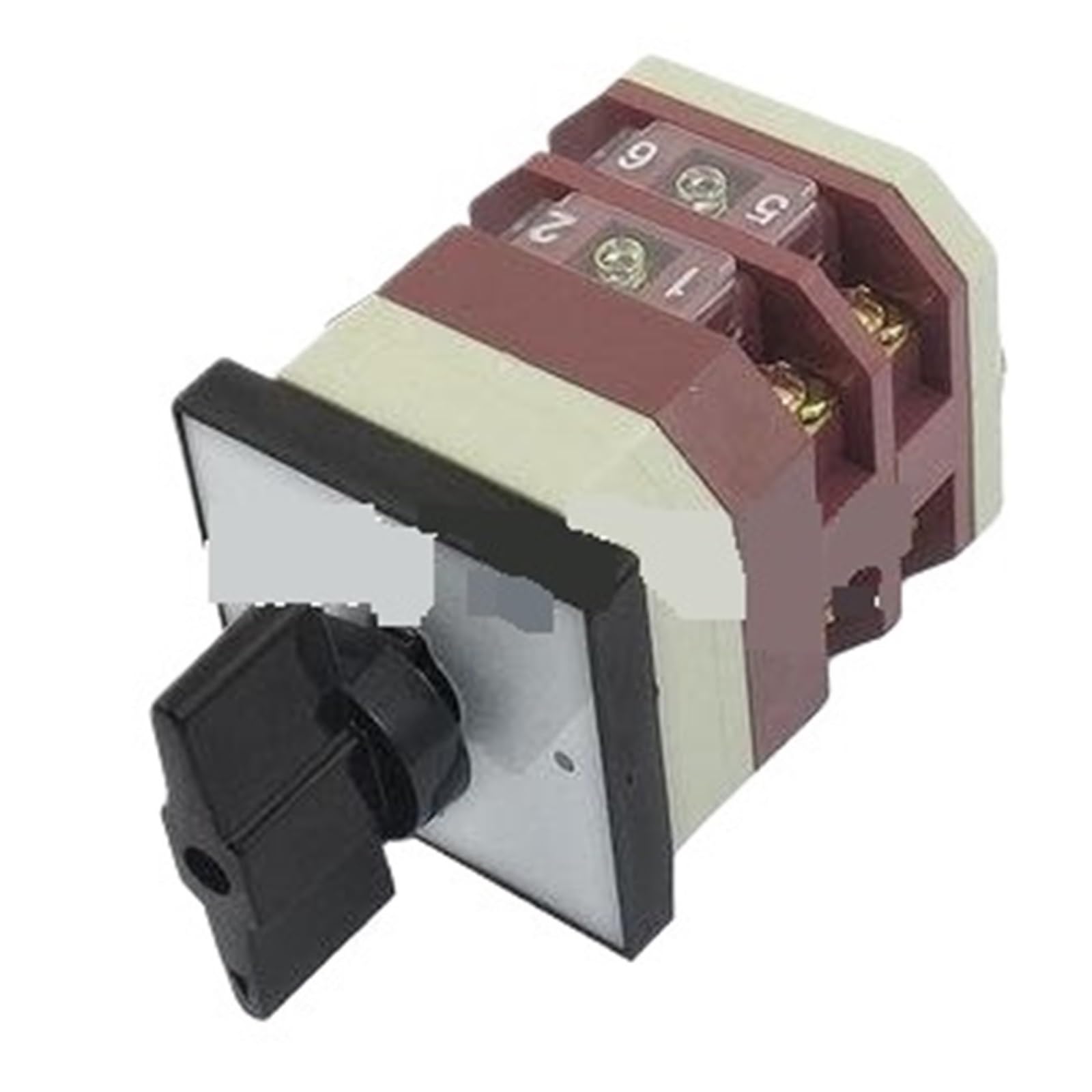380V/AC 220V/AC, came rotative à 4 positions, commutateur de commutation à 8 bornes à vis