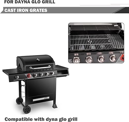 Miniatura 2 de Piezas de repuesto de rejillas DGF493BNP para piezas de parrilla Dyna Glo DGH474CRP DGH483CRP DGB495SDP-D Rejillas de cocción Rejillas de cocción