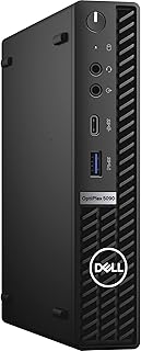Dell OptiPlex 5000 5090 Desktop Computer - Intel Core i5 10th Gen i5-10500T Hexa-core (6 Core) 2.30 GHz - 16 GB RAM DDR4 SDRAM - 256 GB M.2 PCI Express NVMe SSD - Micro PC - Black