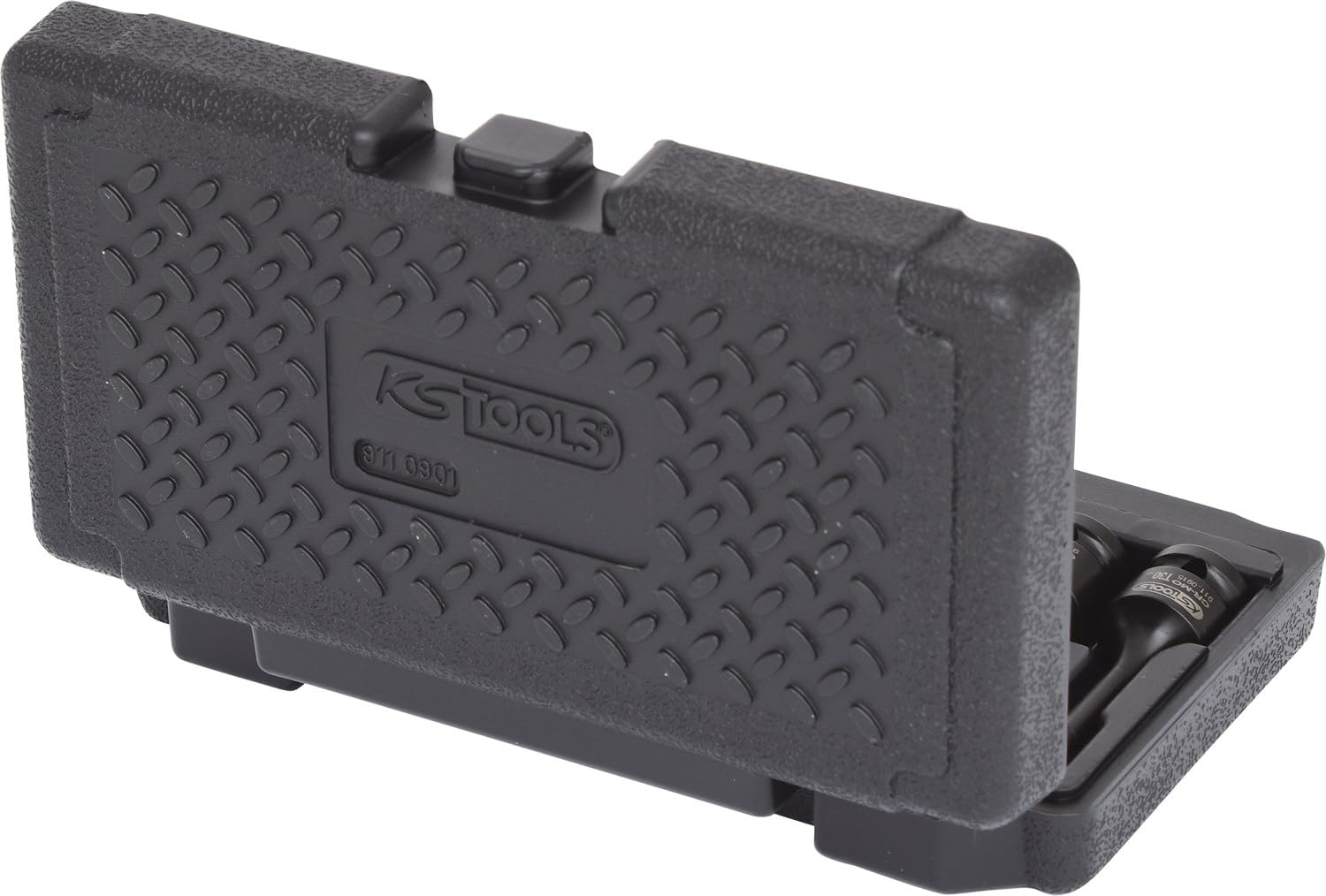 KS Tools 911.0901 Juego de llaves de vaso de impacto con punta 1/2" Torx, 8 pzs, T30-T80, largas