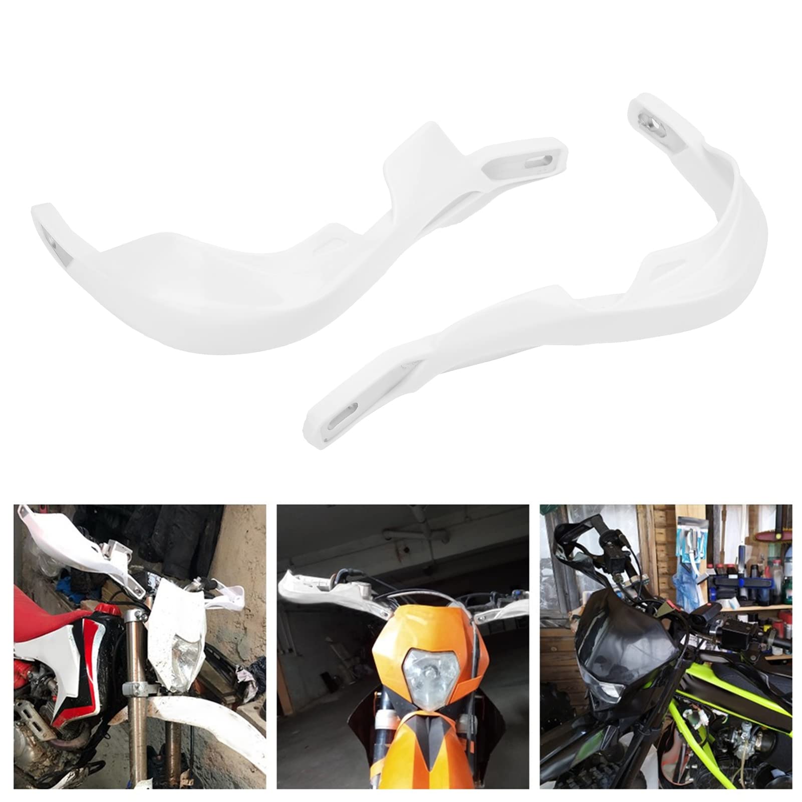 Uniwersalne osłony dłoni motocykla, ochrona kierownicy 22 mm i 28 mm, do rowerów terenowych/enduro, ochrona przed skałami, błotem i wiatrem, zmniejsza zmęczenie dłoni