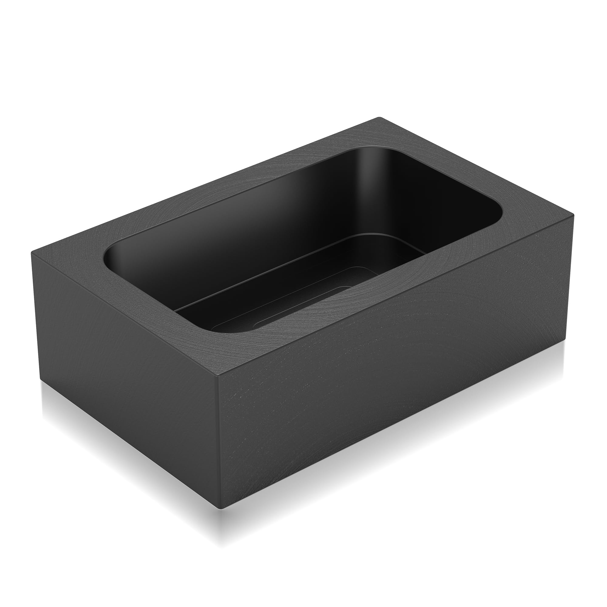 MMasters 0.5kg Premium Graphite Ingot Mold for Metal Casting - High-Purity Material for Gold, Silver, Aluminum, Copper, and Brass - Heat Resistant up to 1800℃/3272℉